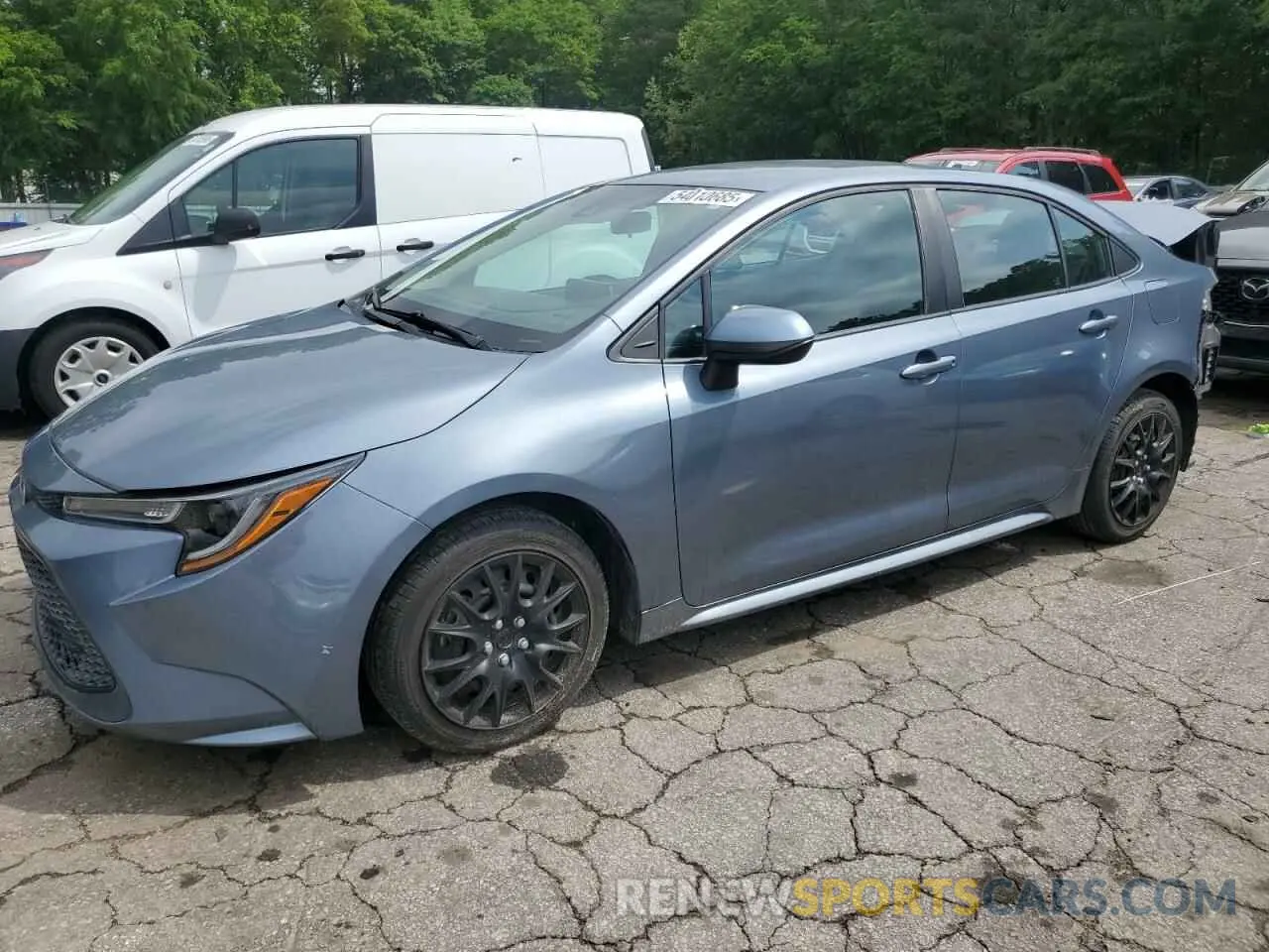 1 Photograph of a damaged car 5YFEPRAE0LP099588 TOYOTA COROLLA 2020