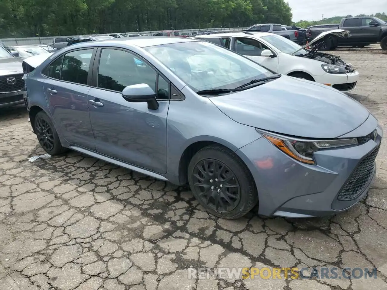 4 Photograph of a damaged car 5YFEPRAE0LP099588 TOYOTA COROLLA 2020