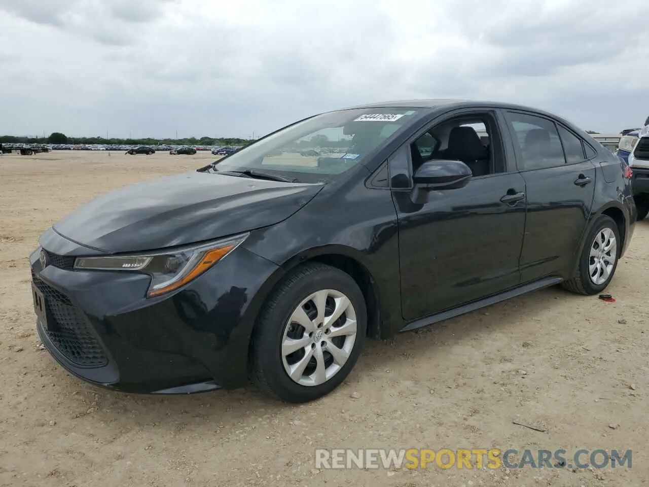 1 Photograph of a damaged car 5YFEPRAE0LP102649 TOYOTA COROLLA 2020