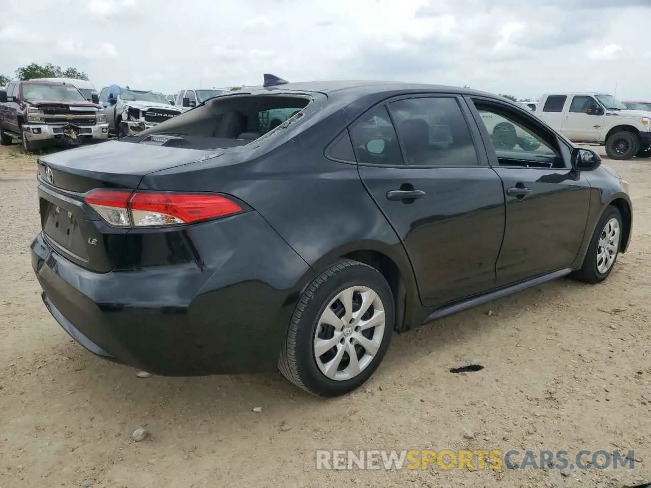 3 Photograph of a damaged car 5YFEPRAE0LP102649 TOYOTA COROLLA 2020