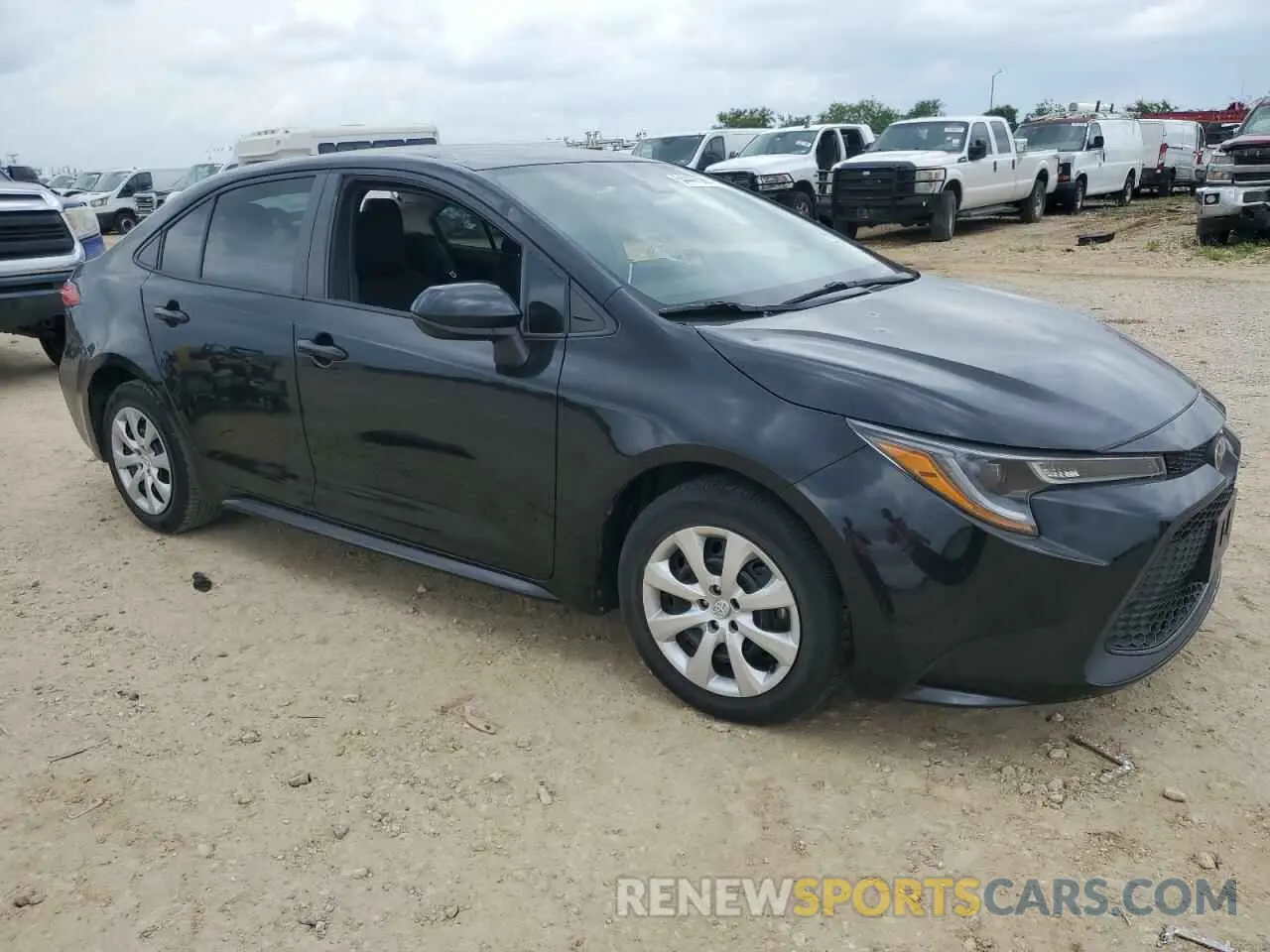 4 Photograph of a damaged car 5YFEPRAE0LP102649 TOYOTA COROLLA 2020