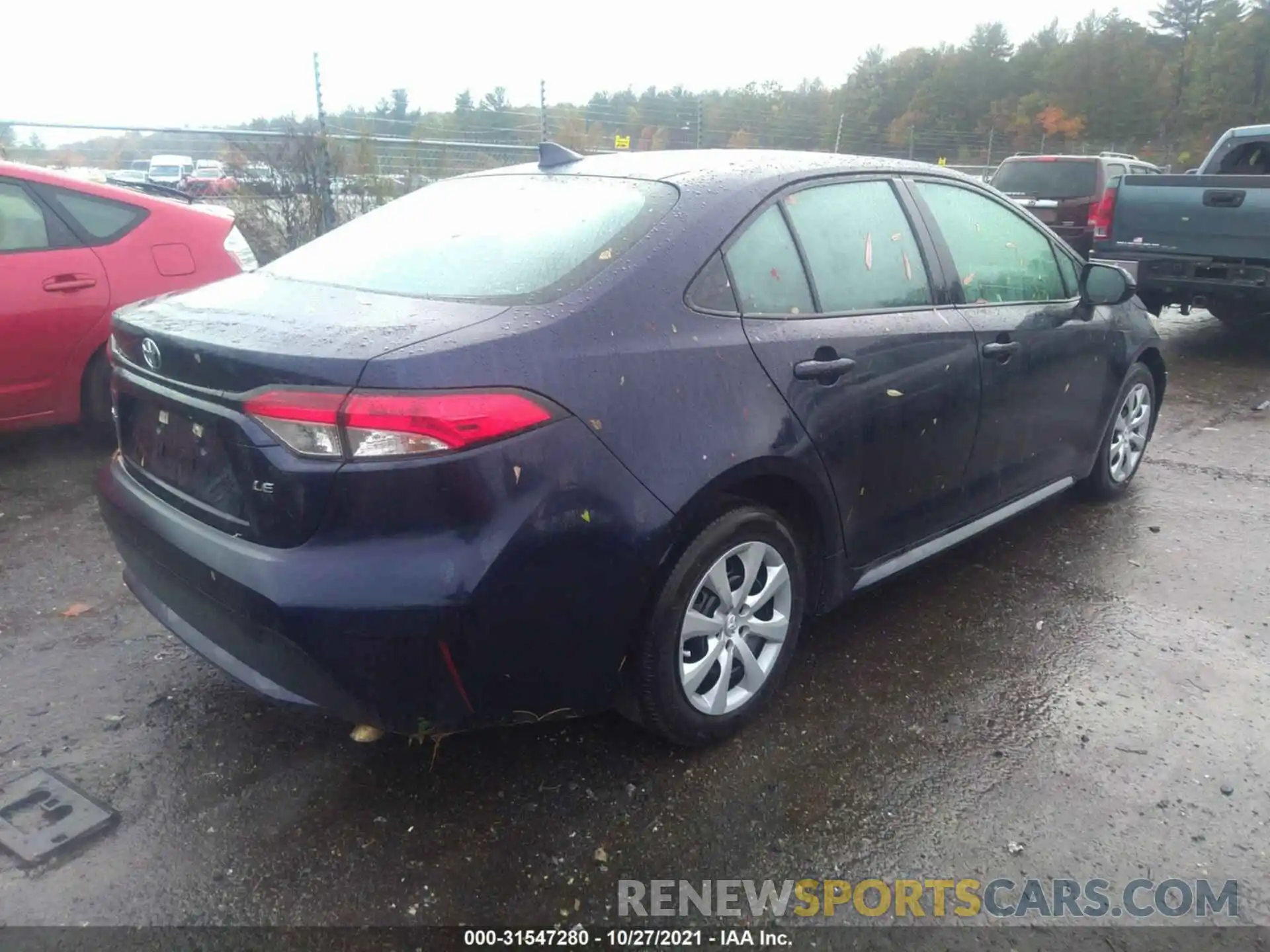 4 Photograph of a damaged car 5YFEPRAE0LP104644 TOYOTA COROLLA 2020