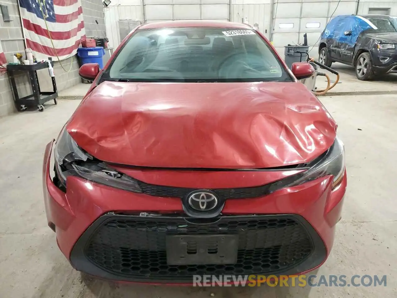 5 Photograph of a damaged car 5YFEPRAE0LP110668 TOYOTA COROLLA 2020