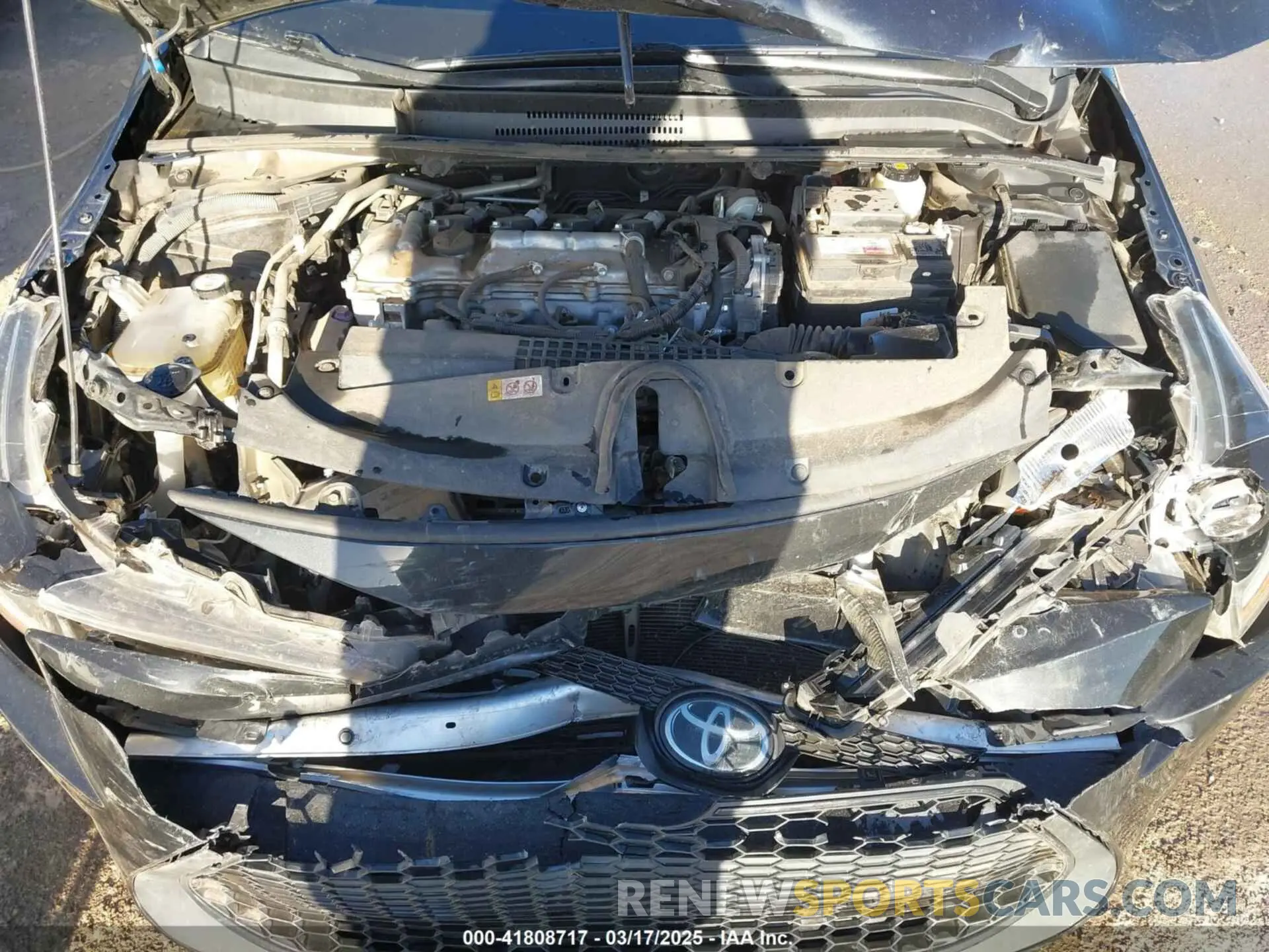 10 Photograph of a damaged car 5YFEPRAE0LP113960 TOYOTA COROLLA 2020