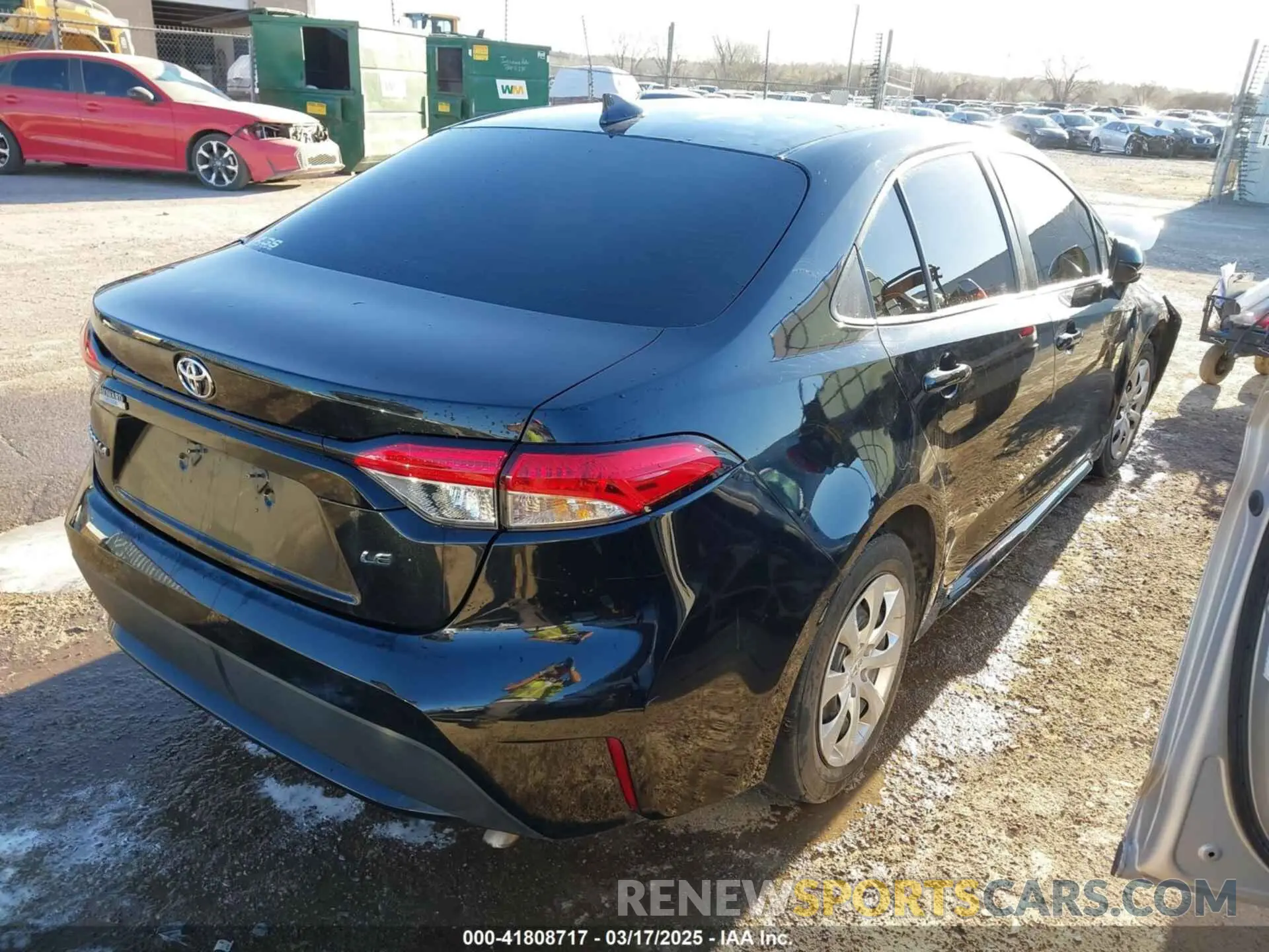 4 Photograph of a damaged car 5YFEPRAE0LP113960 TOYOTA COROLLA 2020