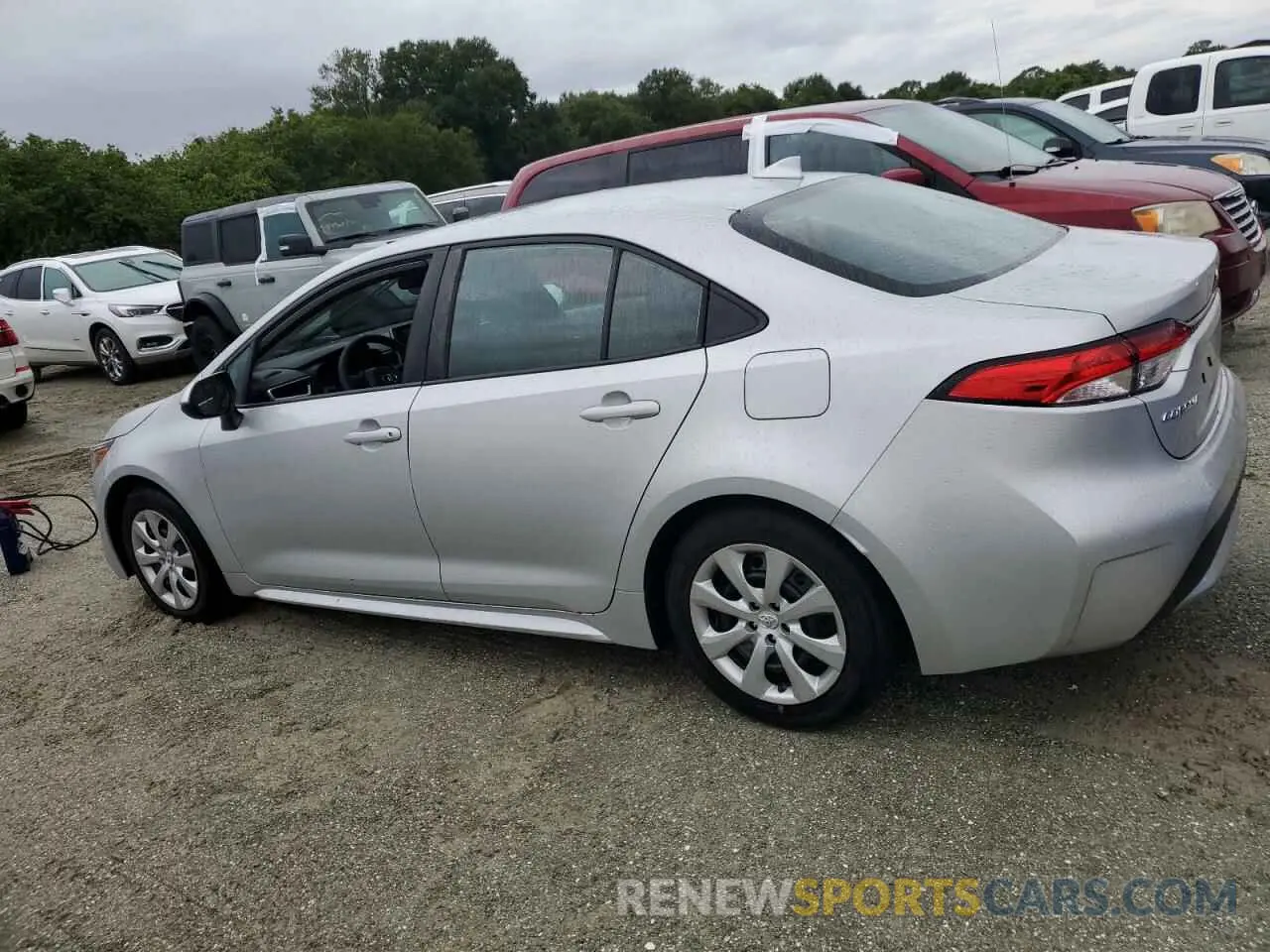 2 Photograph of a damaged car 5YFEPRAE0LP130712 TOYOTA COROLLA 2020