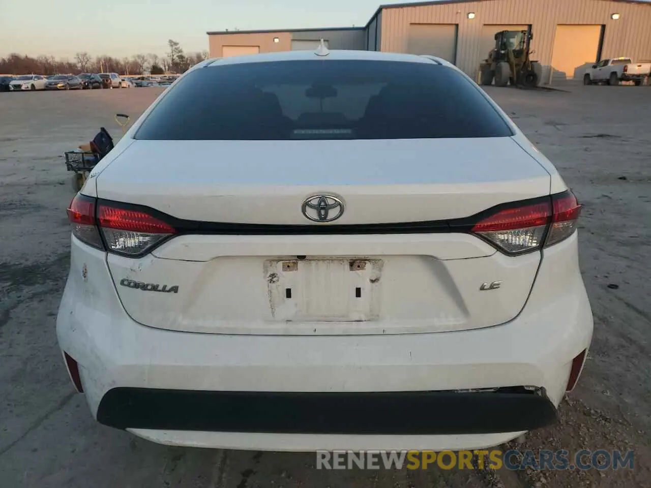 6 Photograph of a damaged car 5YFEPRAE0LP133500 TOYOTA COROLLA 2020
