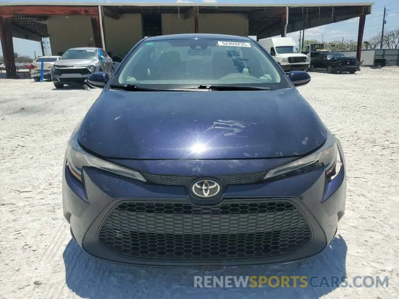 5 Photograph of a damaged car 5YFEPRAE0LP137370 TOYOTA COROLLA 2020