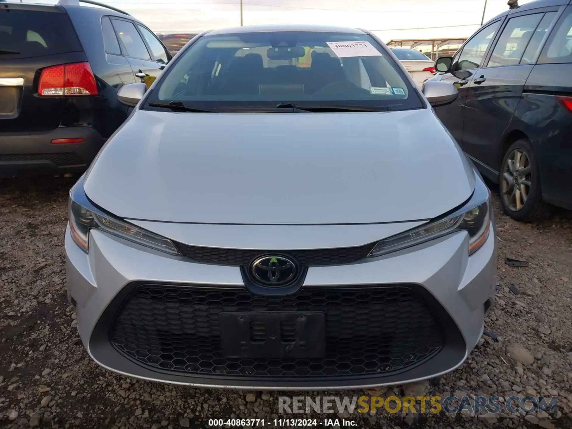 12 Photograph of a damaged car 5YFEPRAE0LP143654 TOYOTA COROLLA 2020