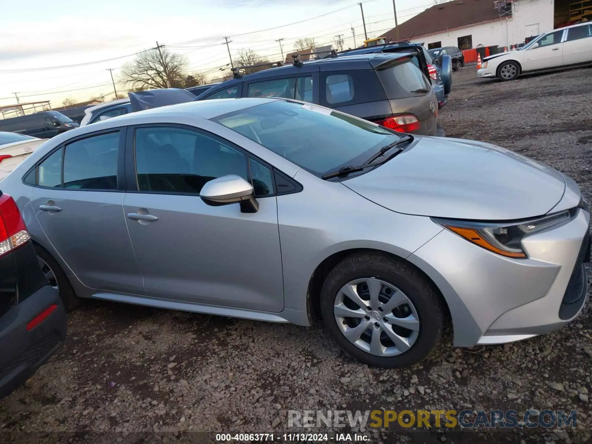 13 Photograph of a damaged car 5YFEPRAE0LP143654 TOYOTA COROLLA 2020