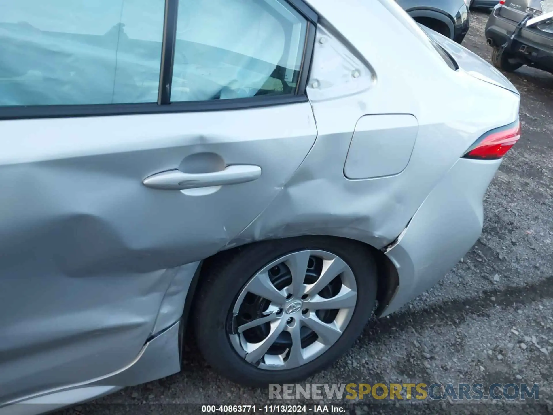 6 Photograph of a damaged car 5YFEPRAE0LP143654 TOYOTA COROLLA 2020