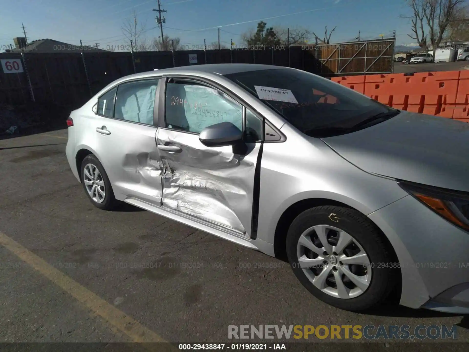 6 Photograph of a damaged car 5YFEPRAE1LP004861 TOYOTA COROLLA 2020