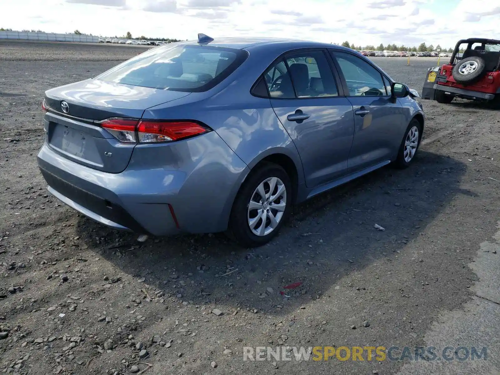 4 Photograph of a damaged car 5YFEPRAE1LP005265 TOYOTA COROLLA 2020