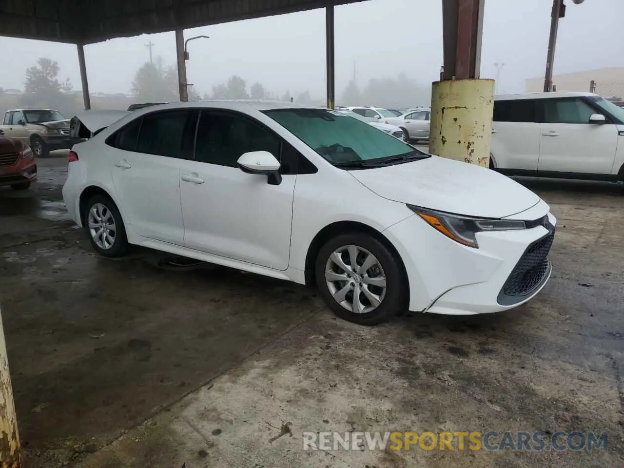4 Photograph of a damaged car 5YFEPRAE1LP009770 TOYOTA COROLLA 2020