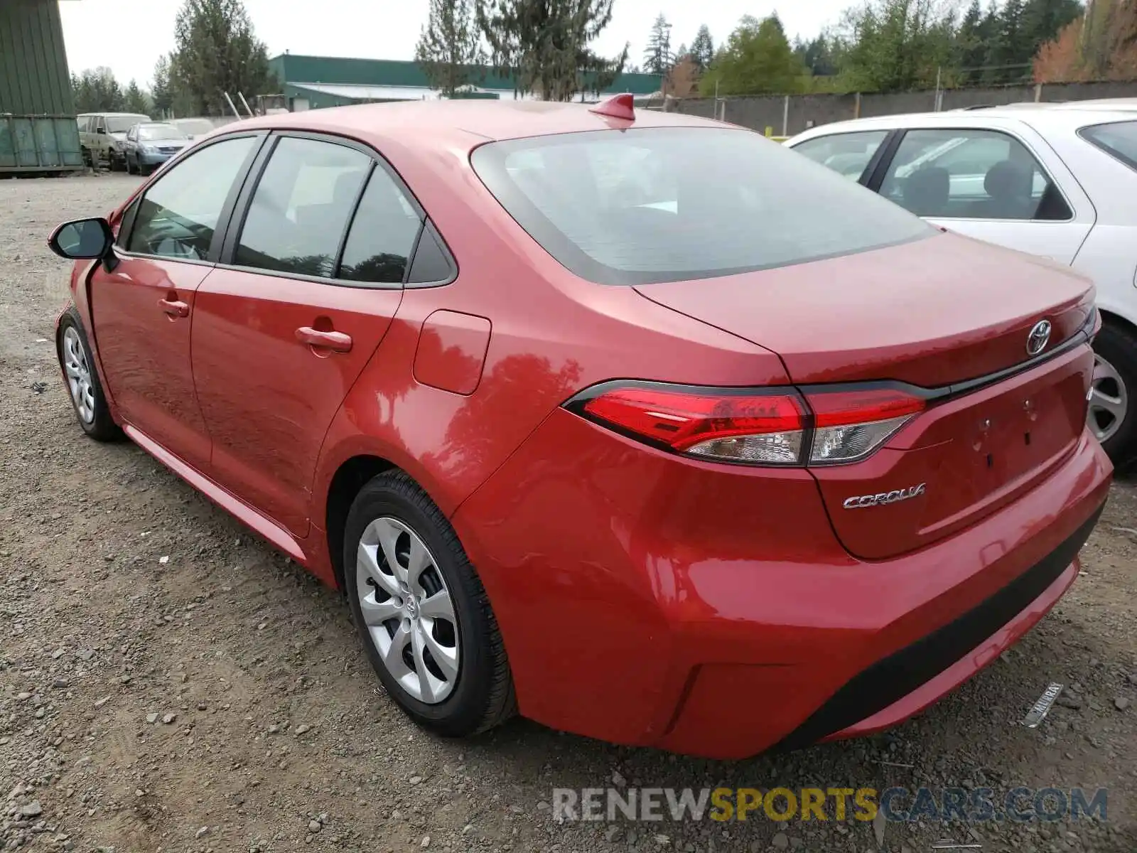 3 Photograph of a damaged car 5YFEPRAE1LP010174 TOYOTA COROLLA 2020