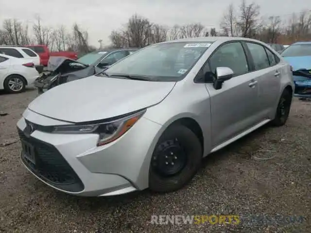 2 Photograph of a damaged car 5YFEPRAE1LP021000 TOYOTA COROLLA 2020