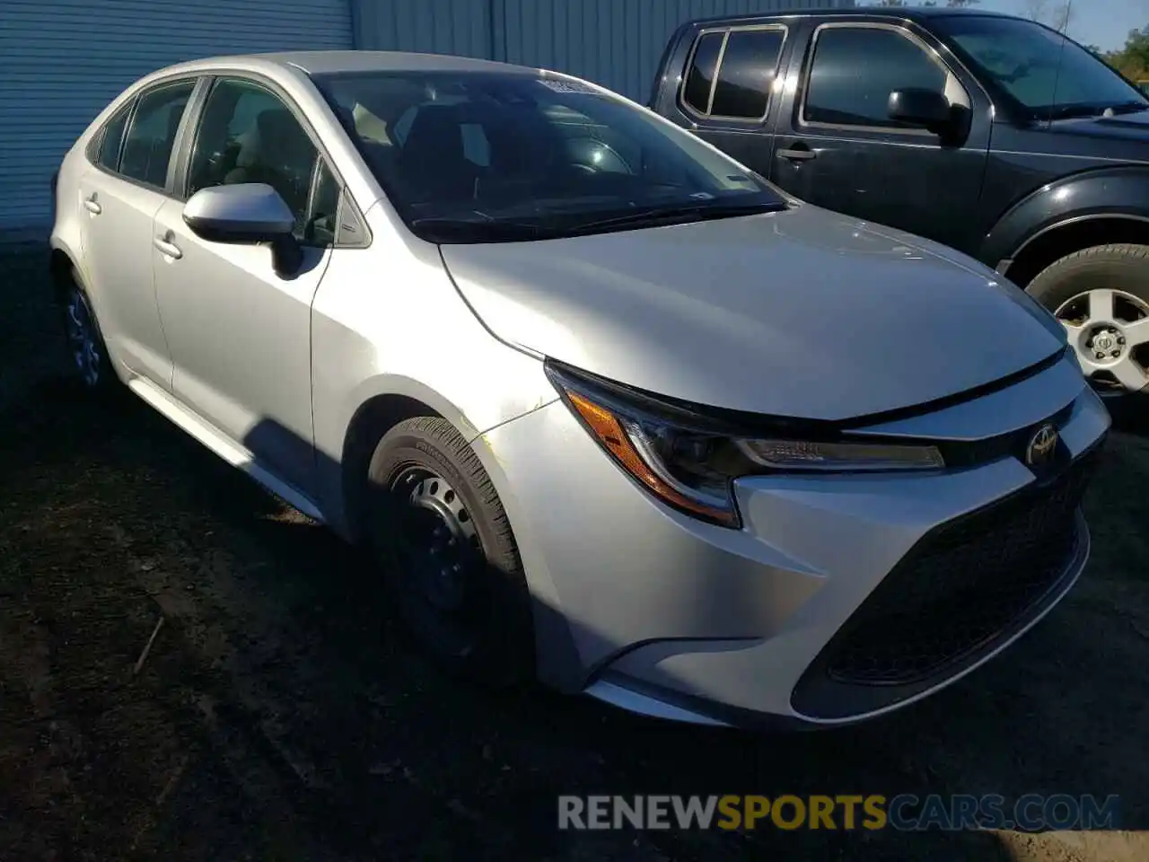 1 Photograph of a damaged car 5YFEPRAE1LP024124 TOYOTA COROLLA 2020