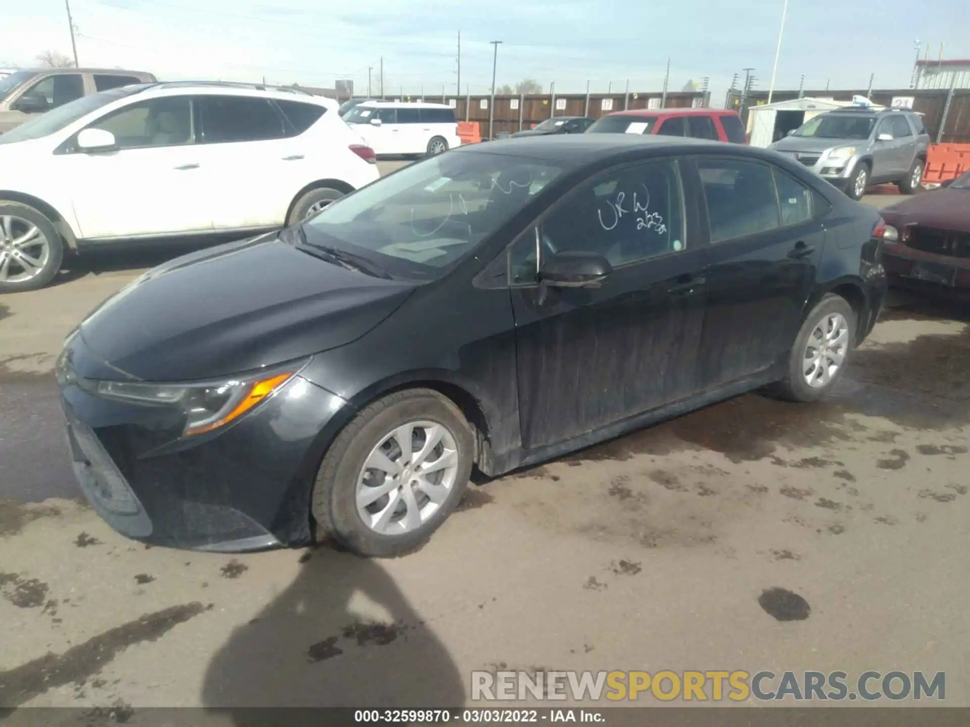 2 Photograph of a damaged car 5YFEPRAE1LP028335 TOYOTA COROLLA 2020