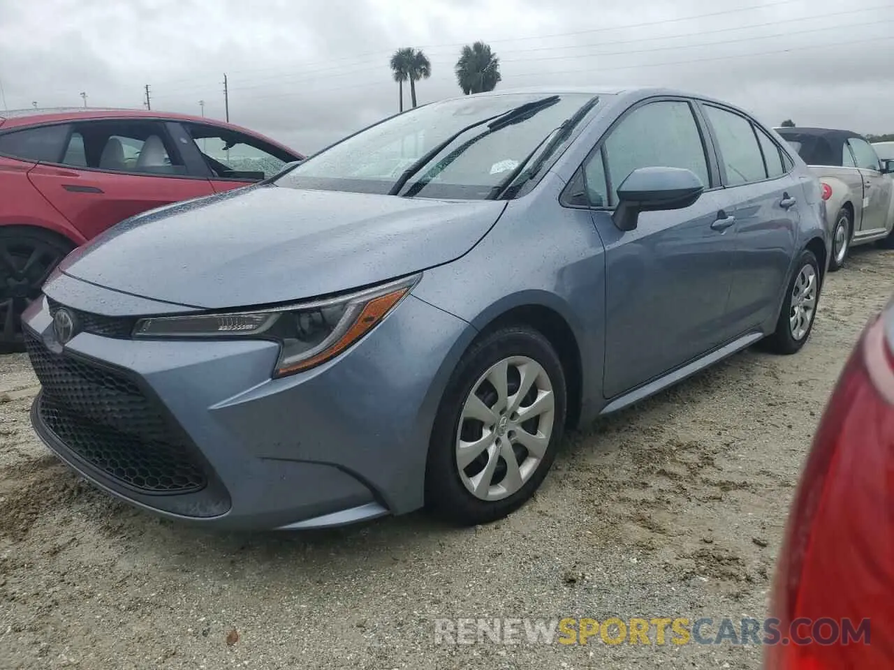 1 Photograph of a damaged car 5YFEPRAE1LP031185 TOYOTA COROLLA 2020