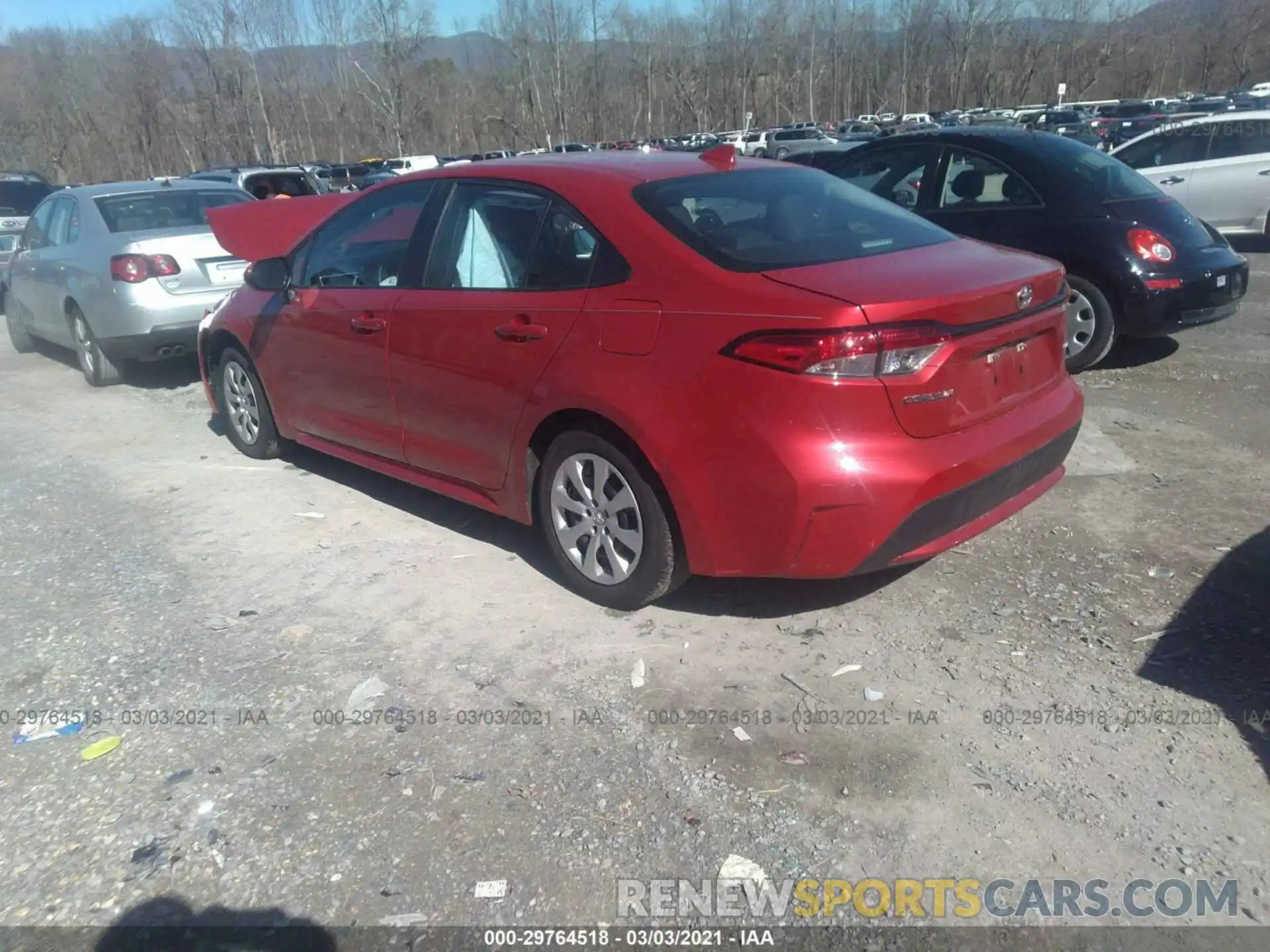 3 Photograph of a damaged car 5YFEPRAE1LP035821 TOYOTA COROLLA 2020