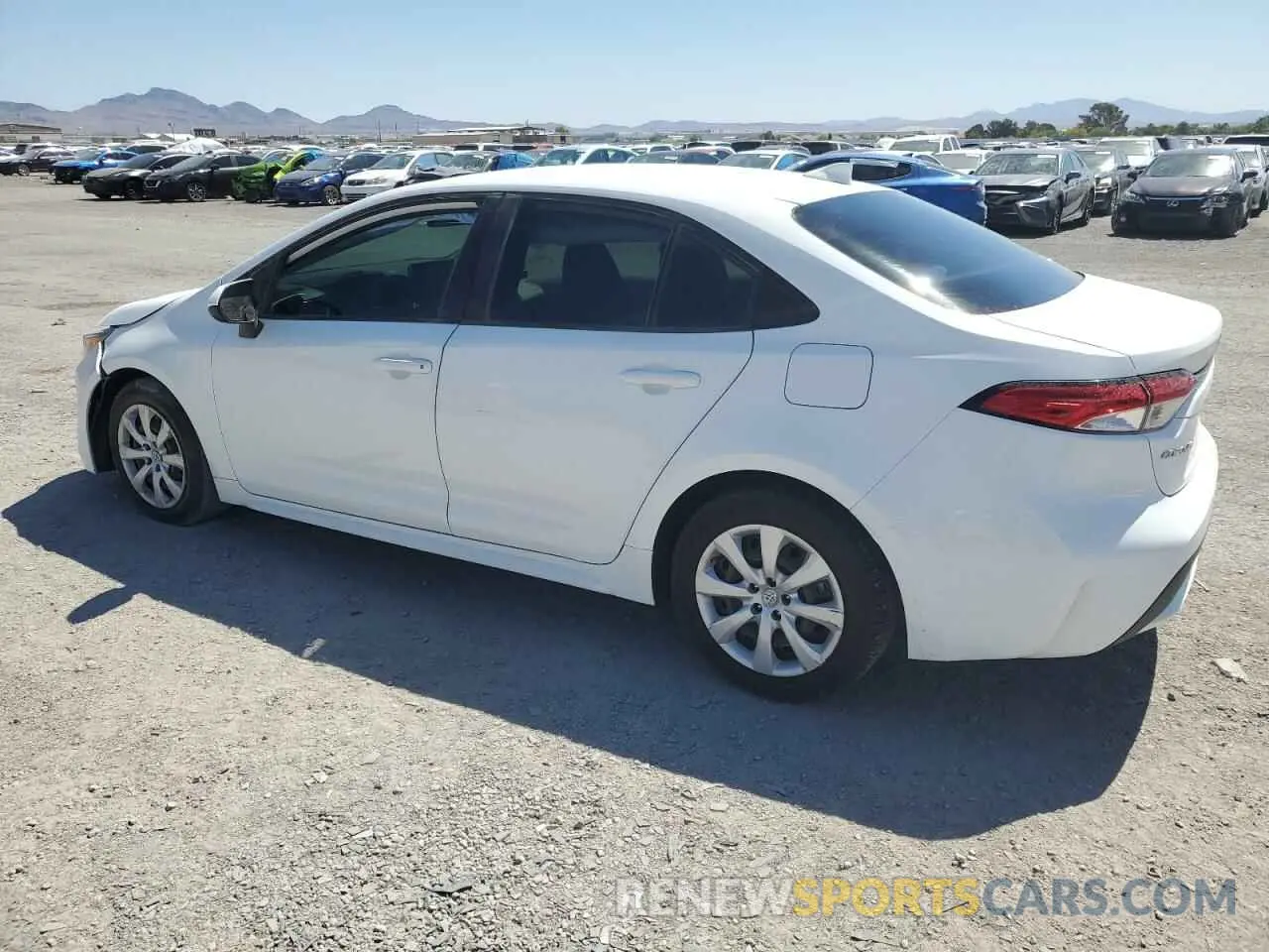 2 Photograph of a damaged car 5YFEPRAE1LP047418 TOYOTA COROLLA 2020