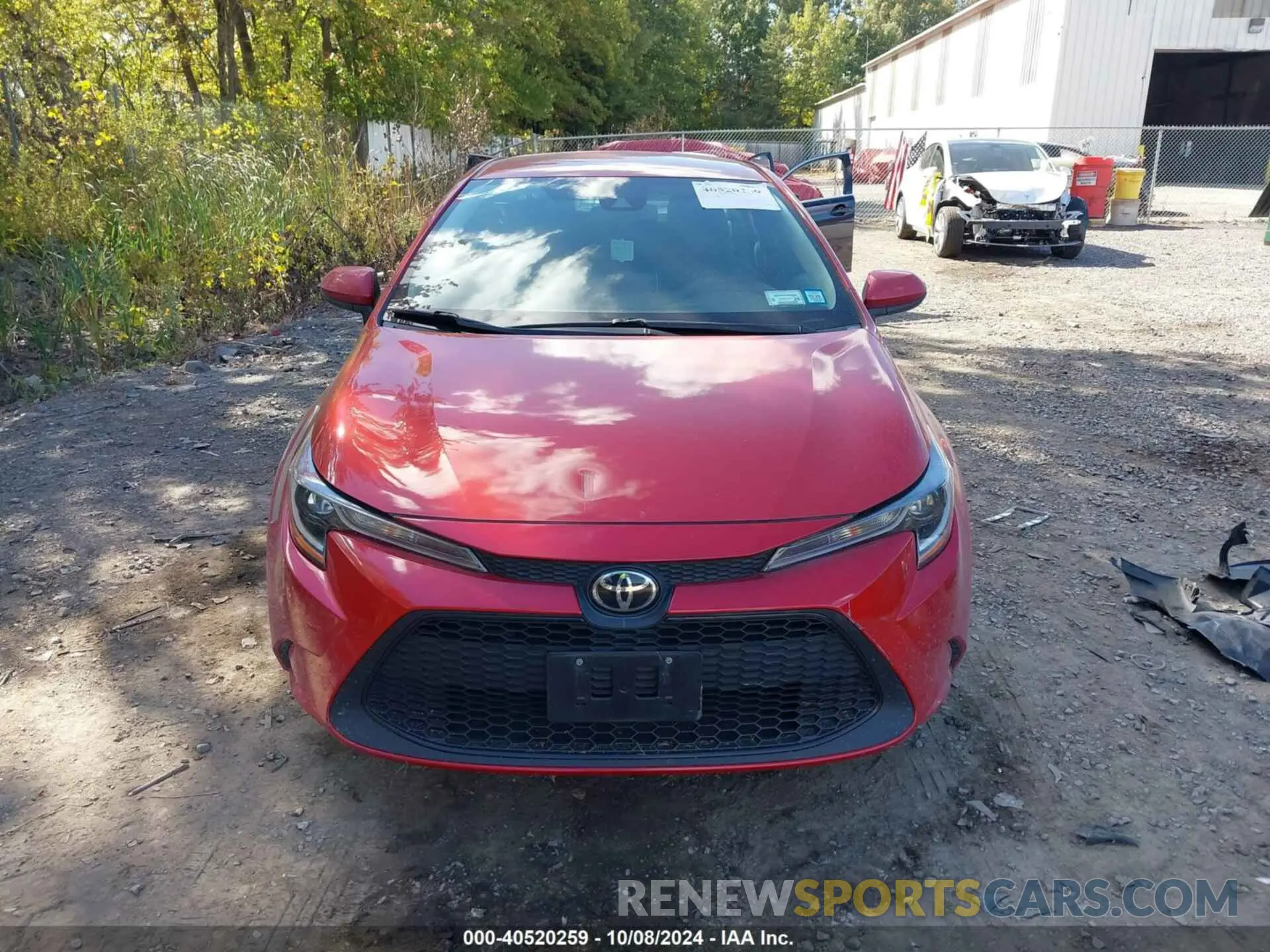 12 Photograph of a damaged car 5YFEPRAE1LP052571 TOYOTA COROLLA 2020