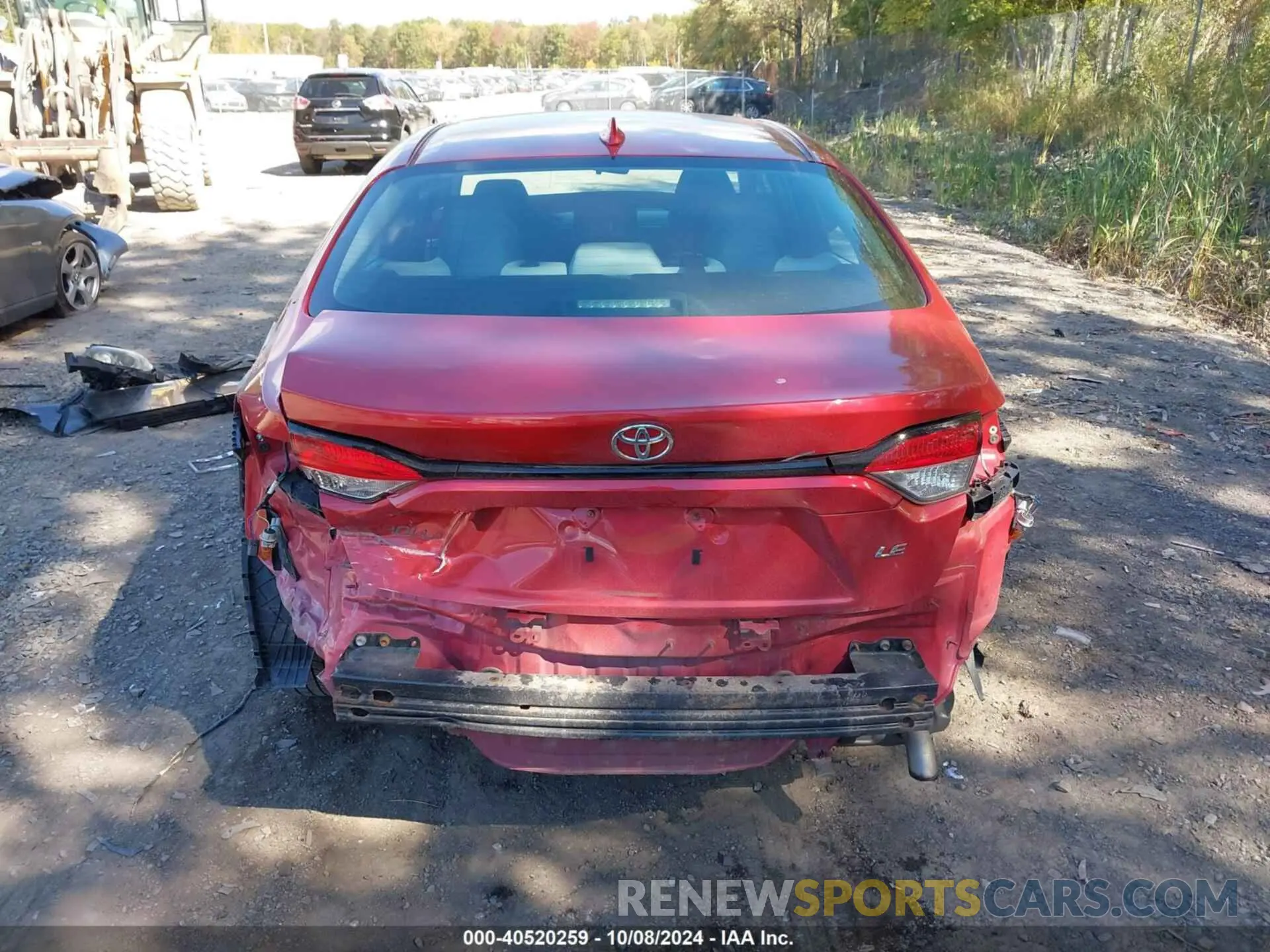 16 Photograph of a damaged car 5YFEPRAE1LP052571 TOYOTA COROLLA 2020