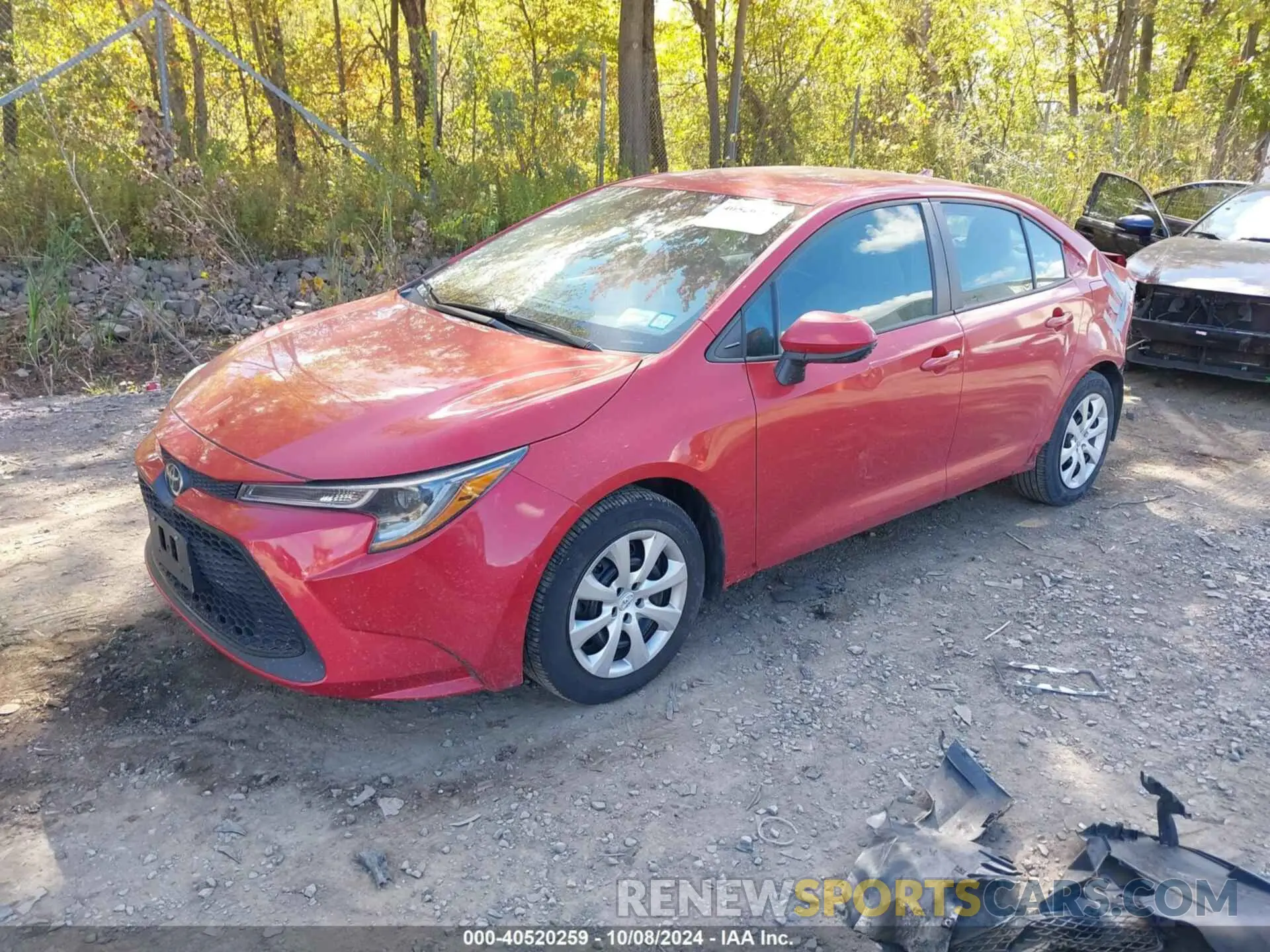 2 Photograph of a damaged car 5YFEPRAE1LP052571 TOYOTA COROLLA 2020
