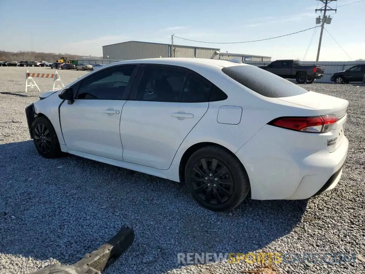 2 Photograph of a damaged car 5YFEPRAE1LP055891 TOYOTA COROLLA 2020