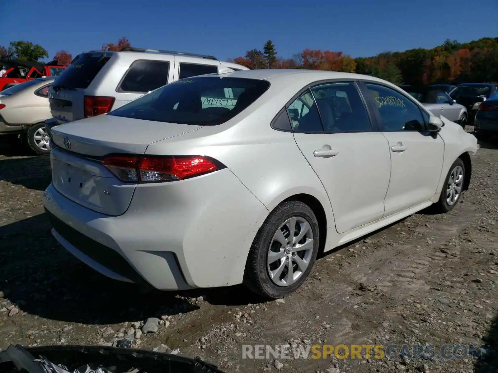 4 Photograph of a damaged car 5YFEPRAE1LP056488 TOYOTA COROLLA 2020