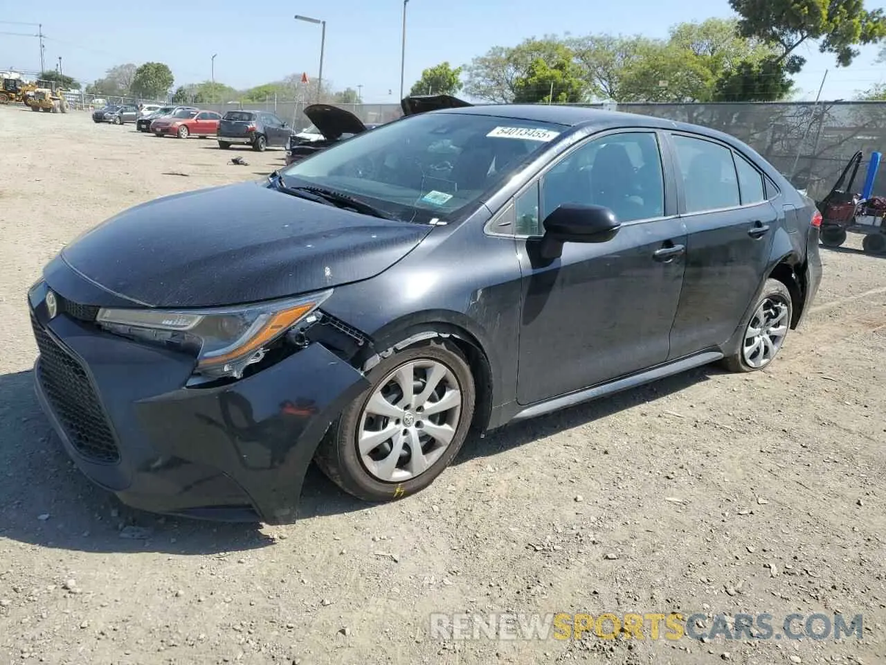 1 Photograph of a damaged car 5YFEPRAE1LP064574 TOYOTA COROLLA 2020