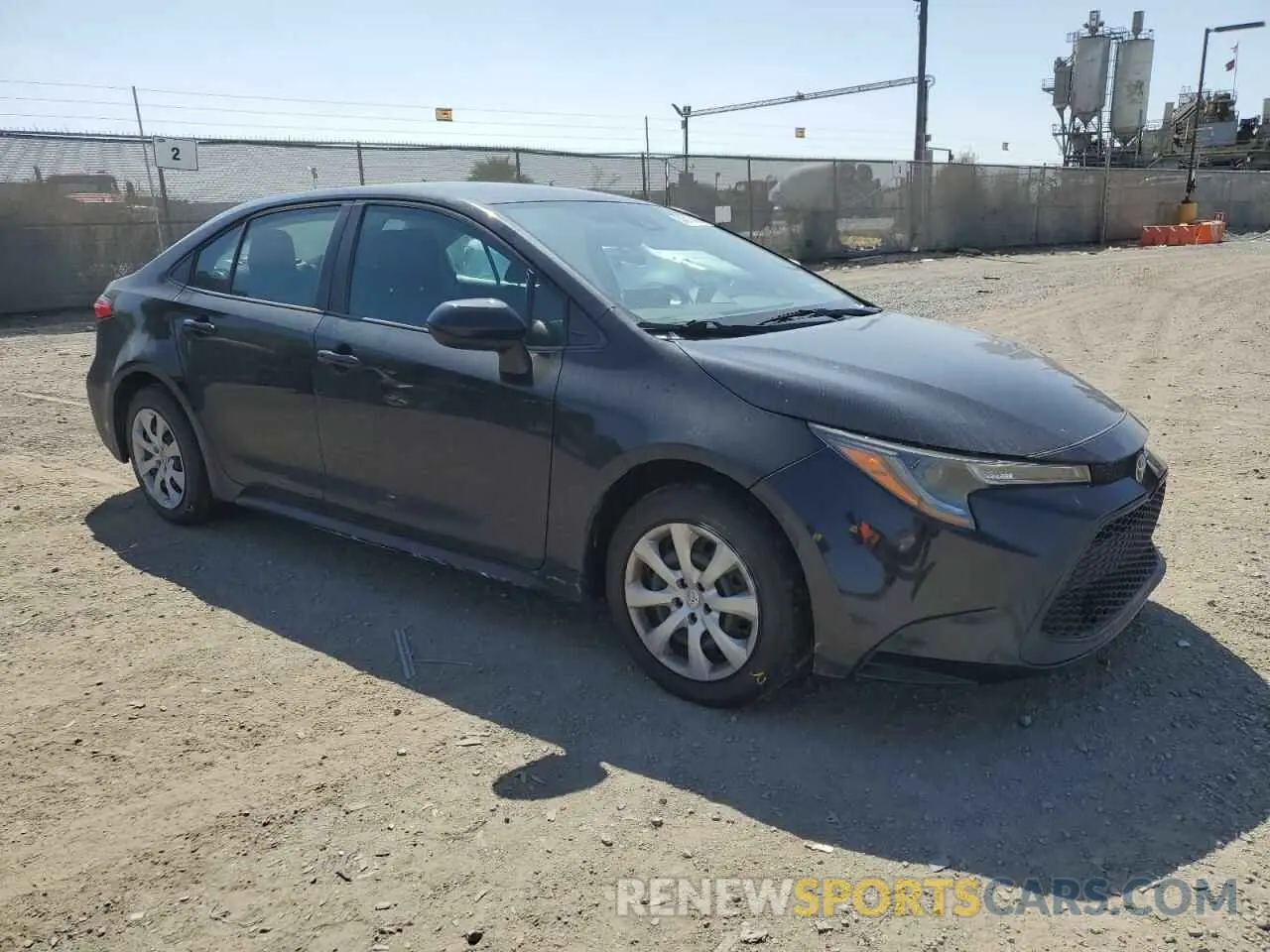 4 Photograph of a damaged car 5YFEPRAE1LP064574 TOYOTA COROLLA 2020