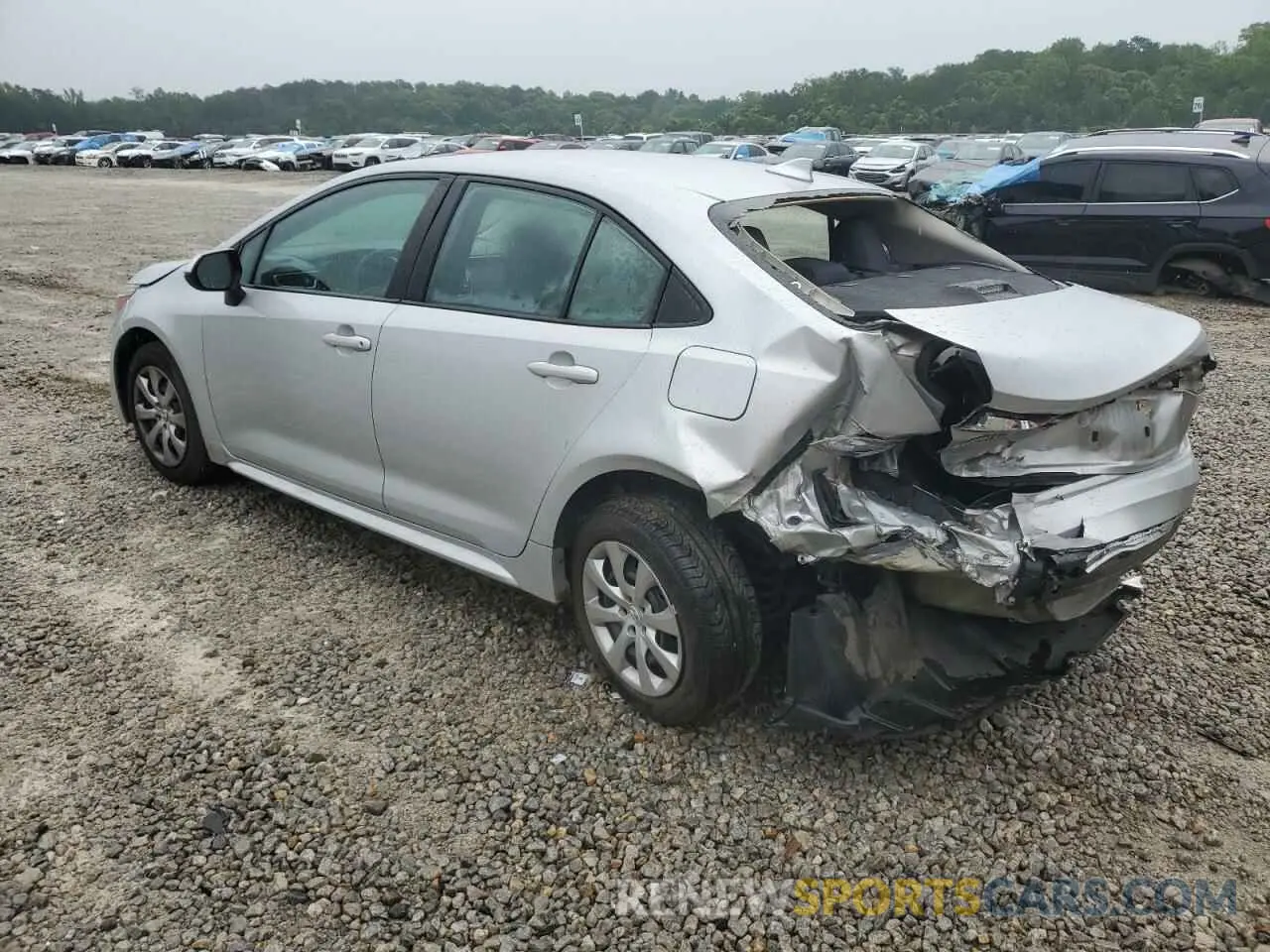 2 Photograph of a damaged car 5YFEPRAE1LP065353 TOYOTA COROLLA 2020
