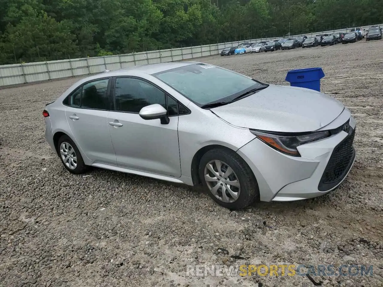 4 Photograph of a damaged car 5YFEPRAE1LP065353 TOYOTA COROLLA 2020