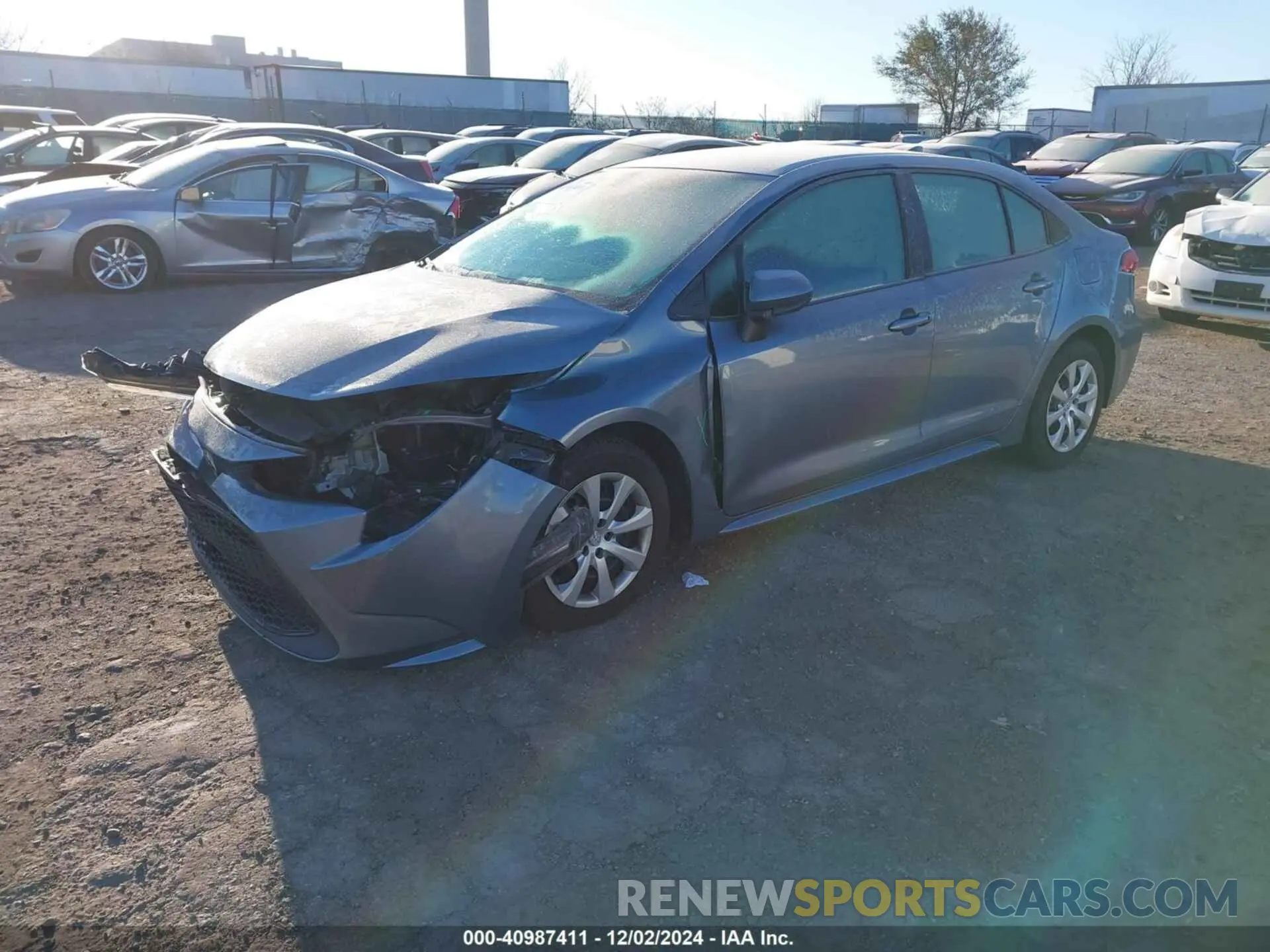 2 Photograph of a damaged car 5YFEPRAE1LP069063 TOYOTA COROLLA 2020