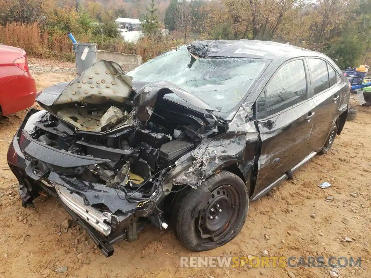 2 Photograph of a damaged car 5YFEPRAE1LP069211 TOYOTA COROLLA 2020