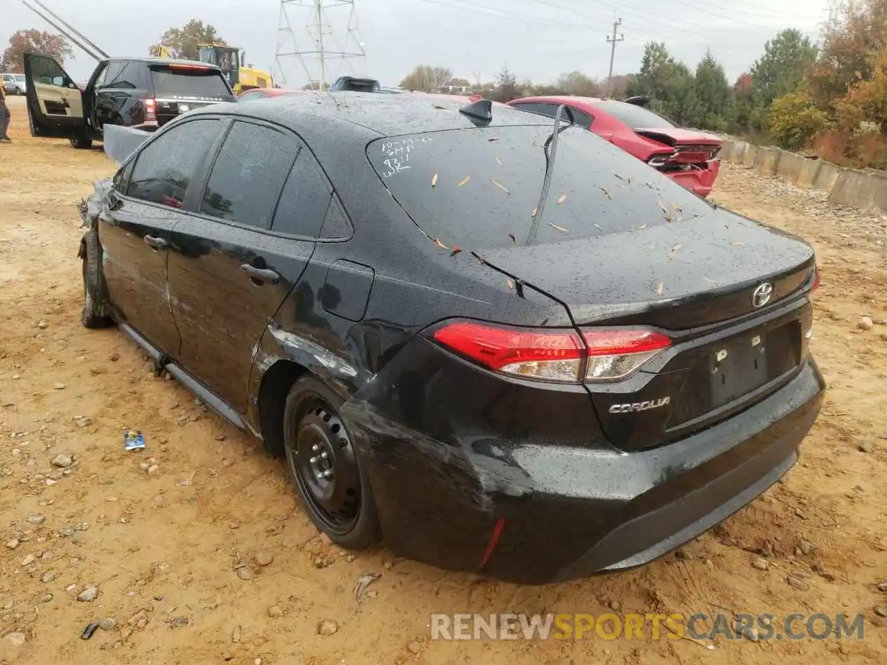 3 Photograph of a damaged car 5YFEPRAE1LP069211 TOYOTA COROLLA 2020