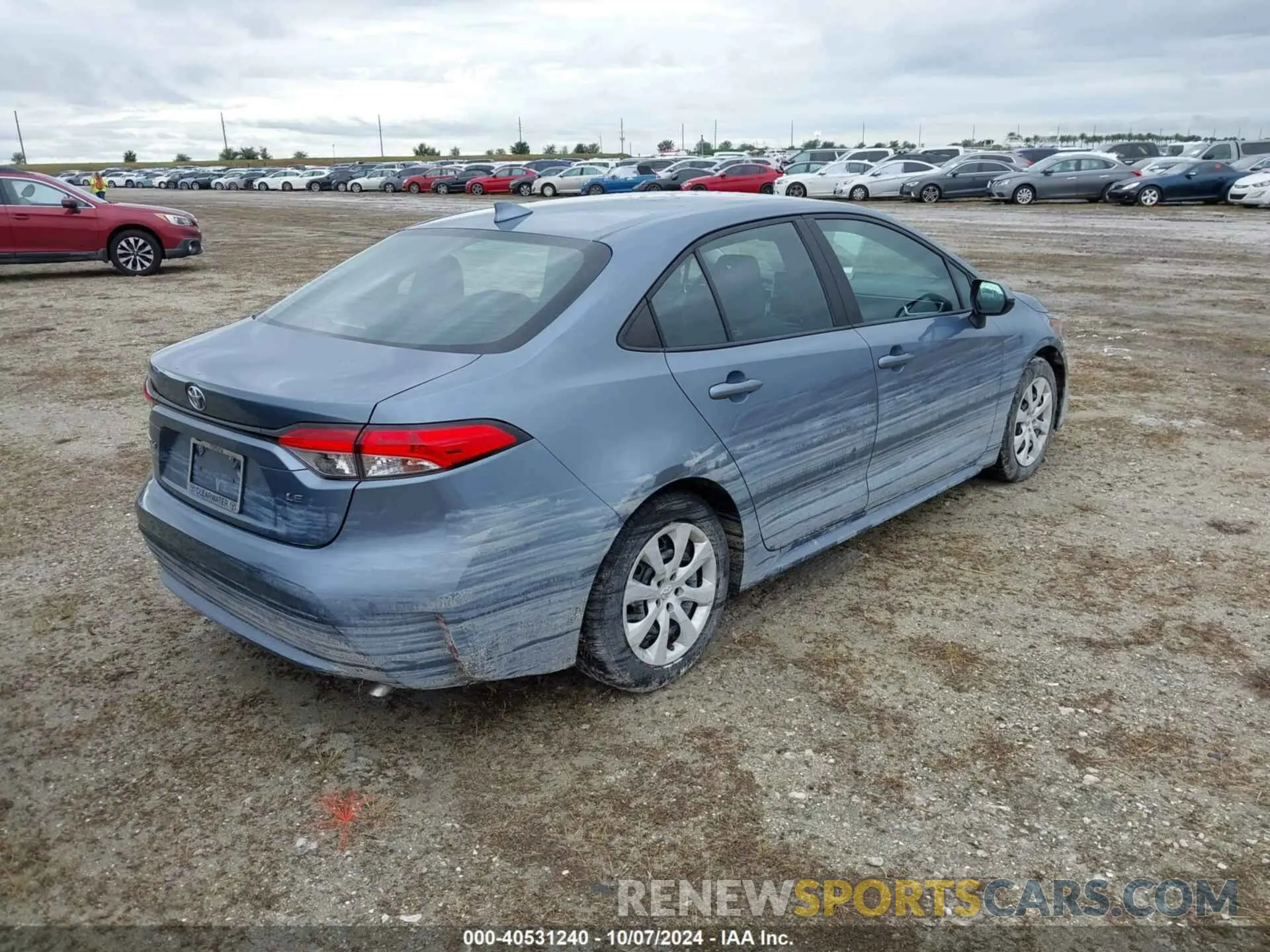 4 Photograph of a damaged car 5YFEPRAE1LP073663 TOYOTA COROLLA 2020