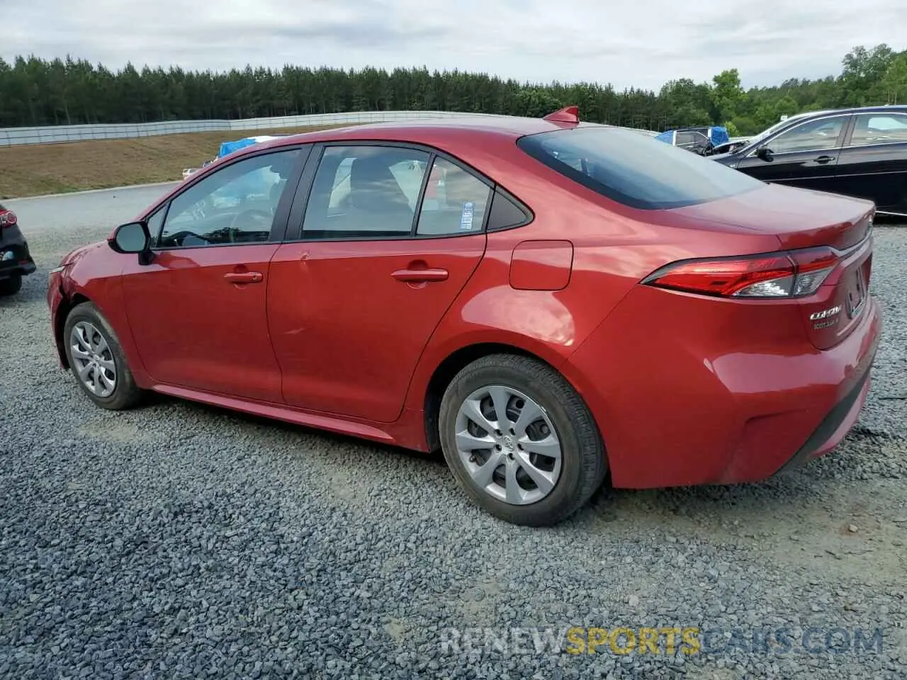 2 Photograph of a damaged car 5YFEPRAE1LP074215 TOYOTA COROLLA 2020