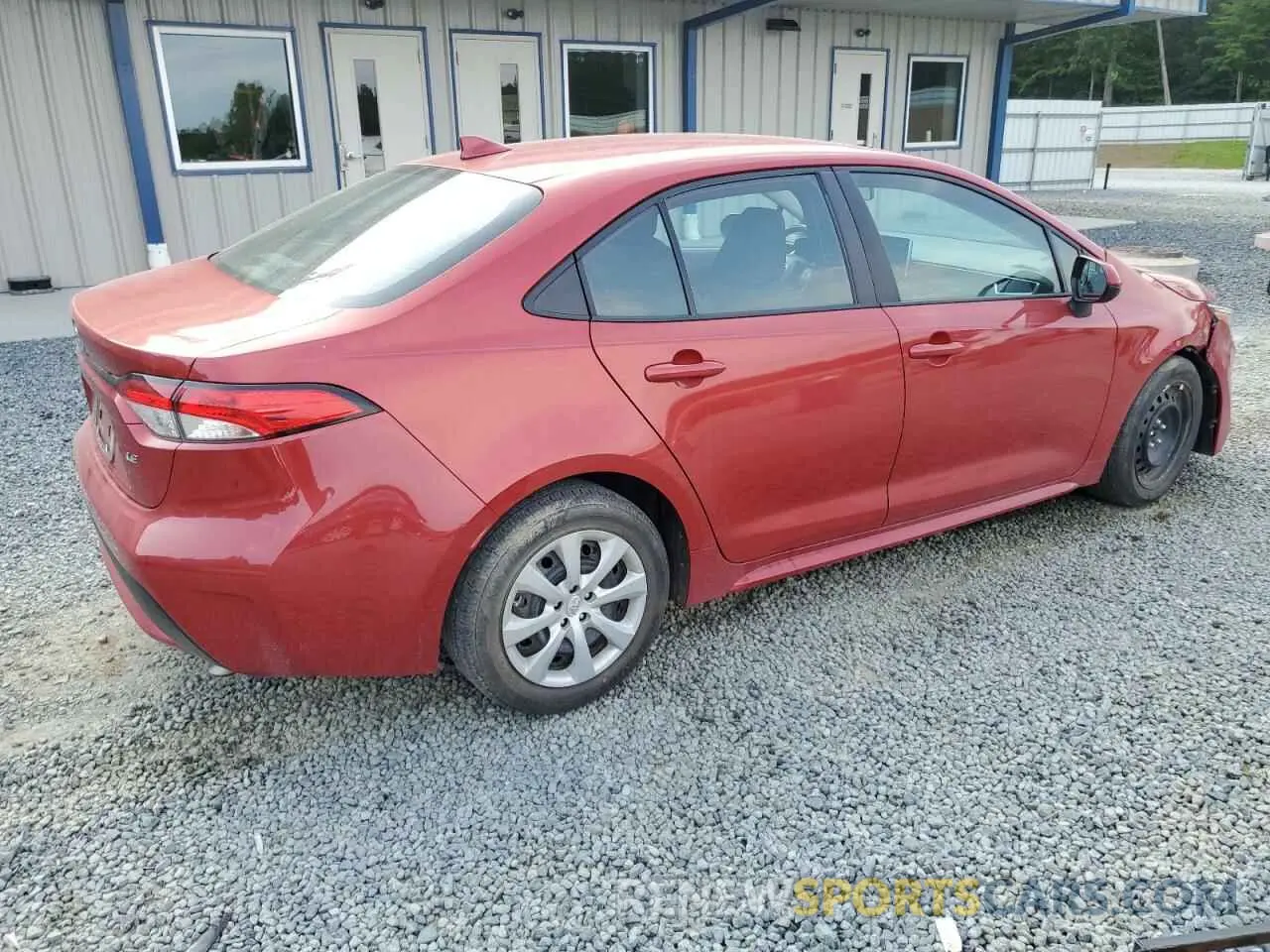 3 Photograph of a damaged car 5YFEPRAE1LP074215 TOYOTA COROLLA 2020