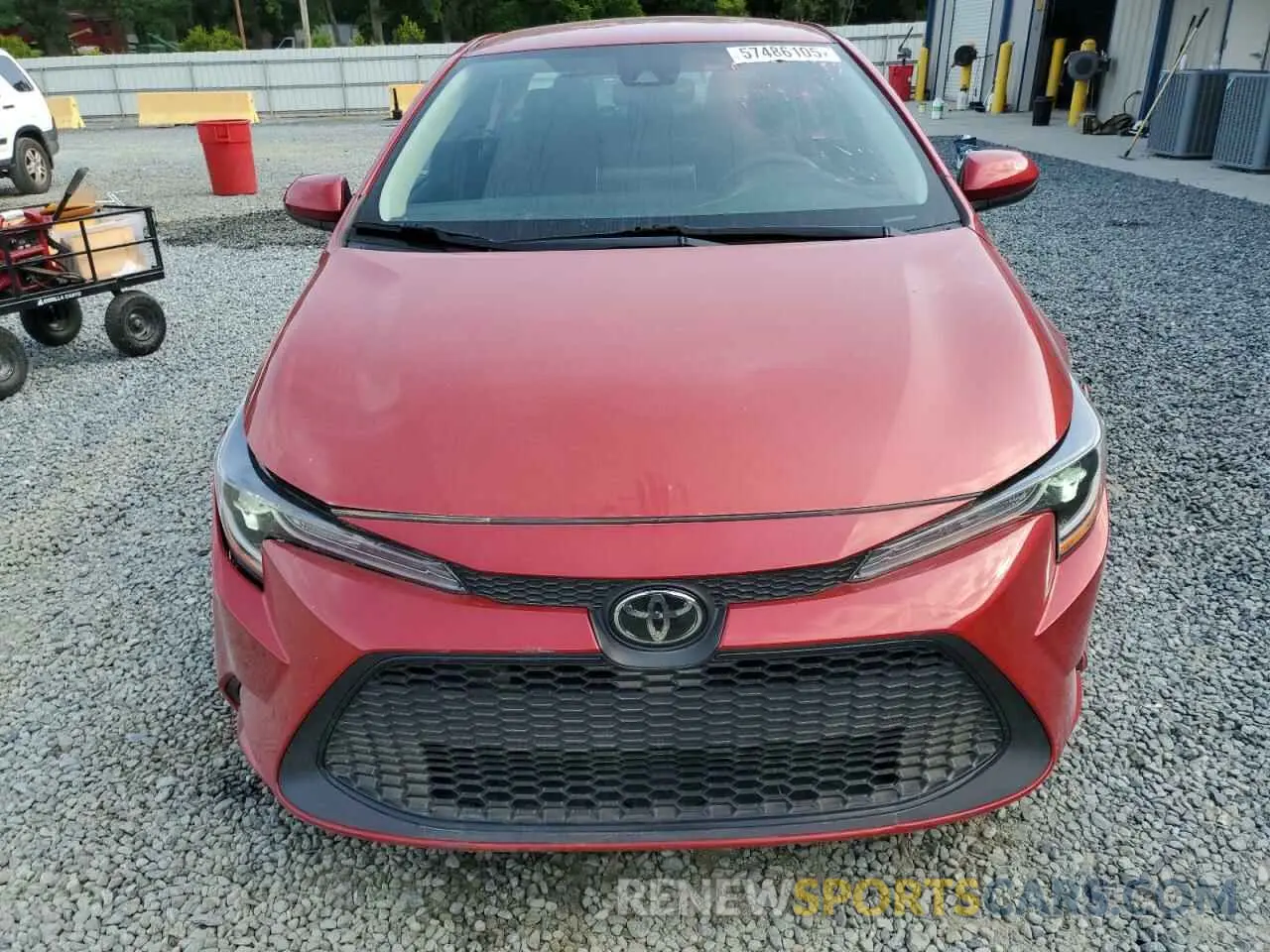 5 Photograph of a damaged car 5YFEPRAE1LP074215 TOYOTA COROLLA 2020