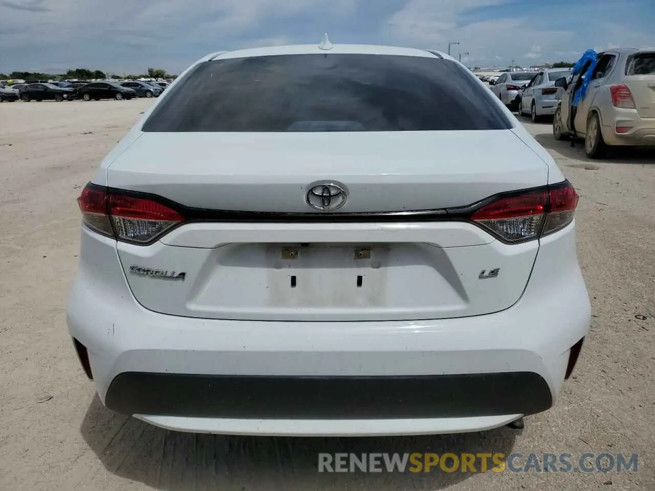 6 Photograph of a damaged car 5YFEPRAE1LP074330 TOYOTA COROLLA 2020