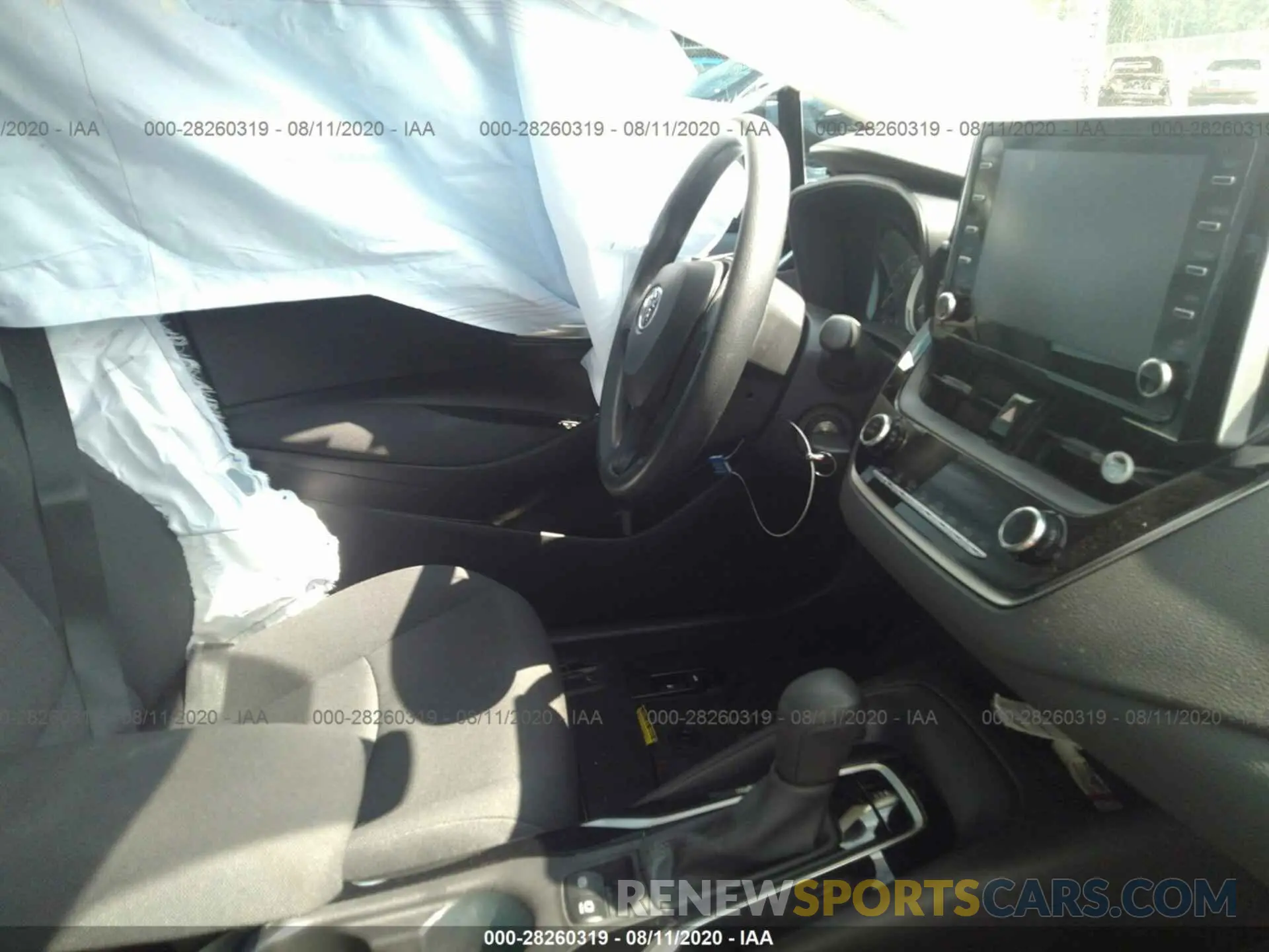 5 Photograph of a damaged car 5YFEPRAE1LP075221 TOYOTA COROLLA 2020