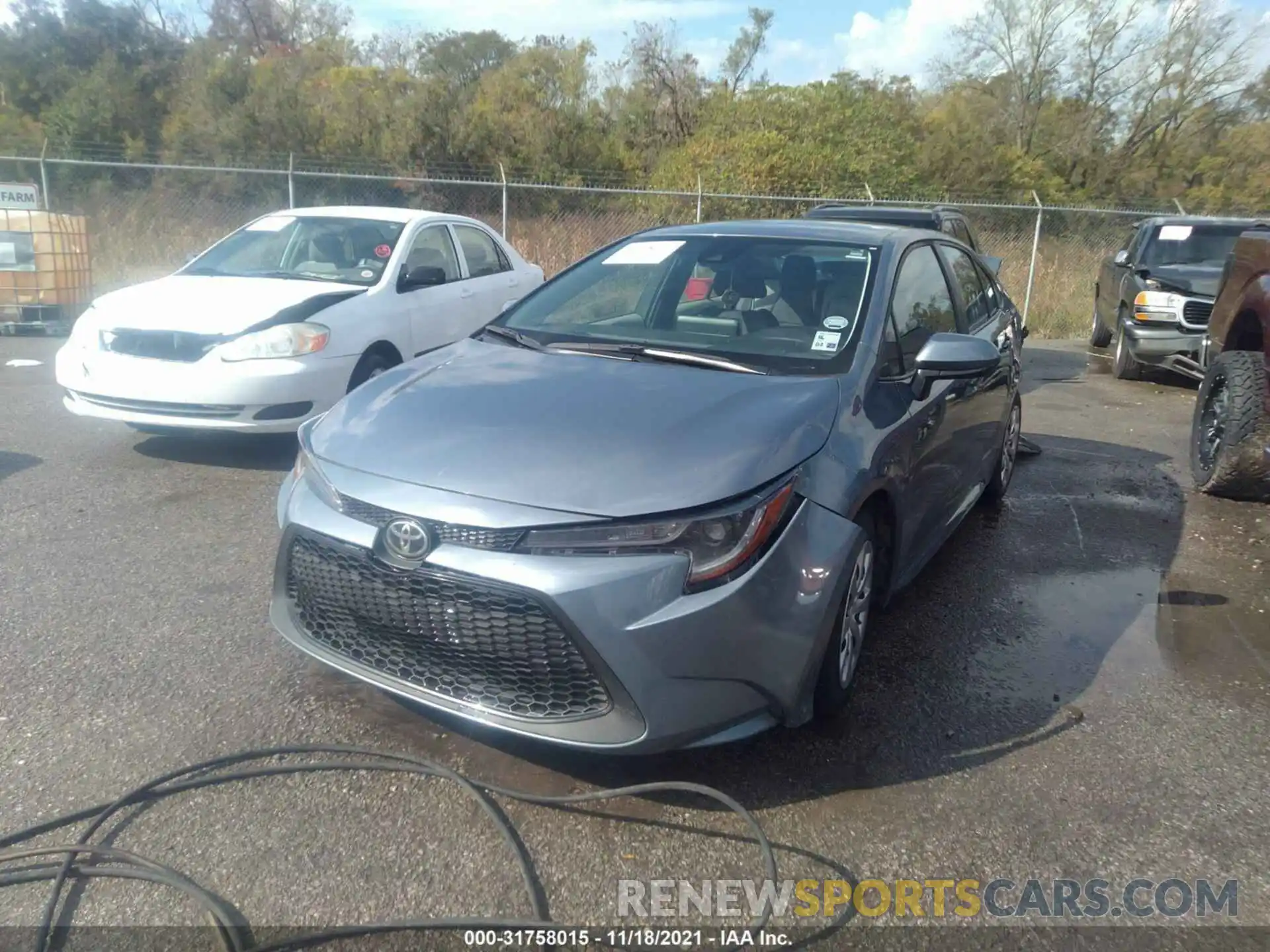 2 Photograph of a damaged car 5YFEPRAE1LP075462 TOYOTA COROLLA 2020