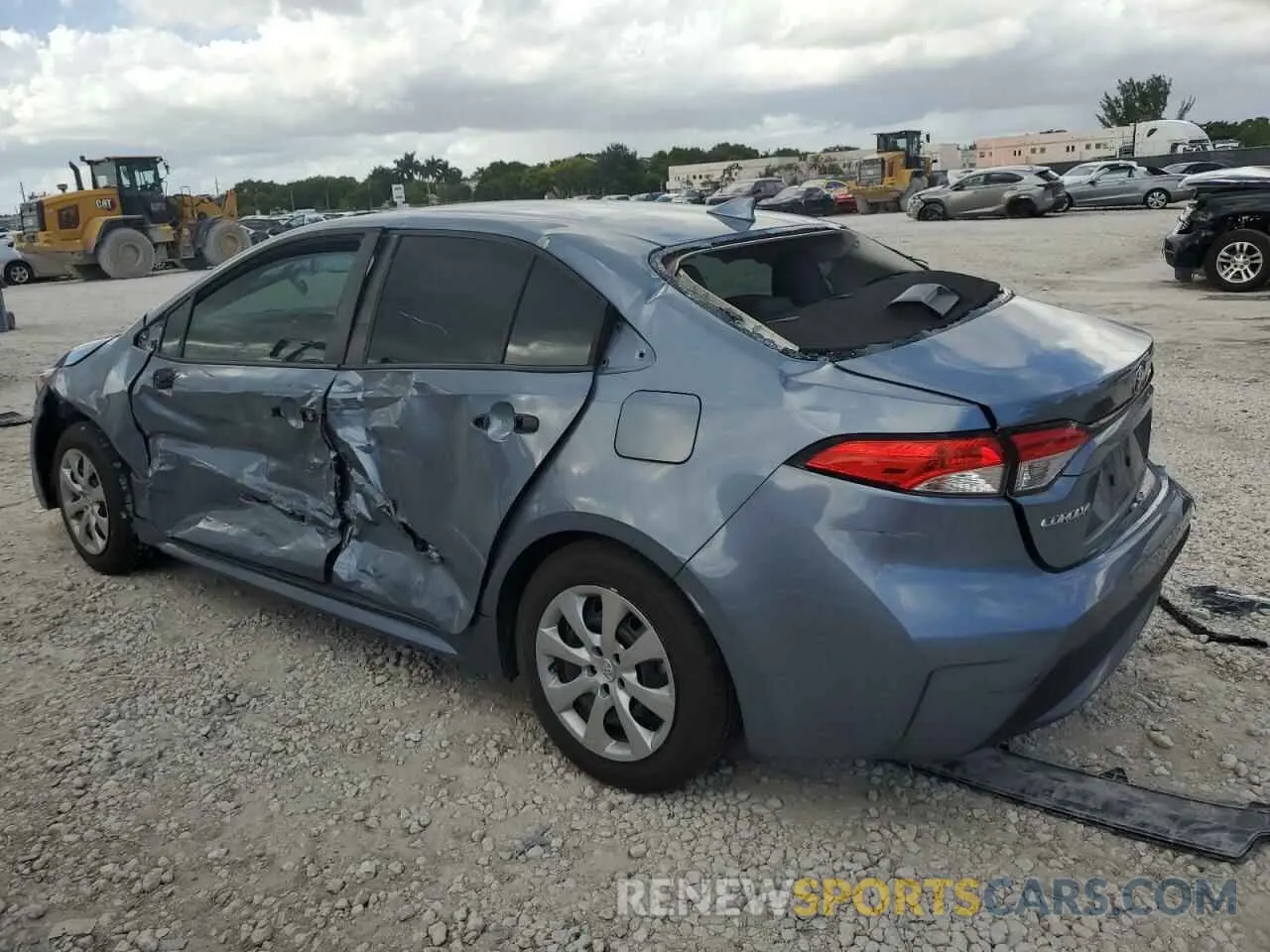 2 Photograph of a damaged car 5YFEPRAE1LP078930 TOYOTA COROLLA 2020