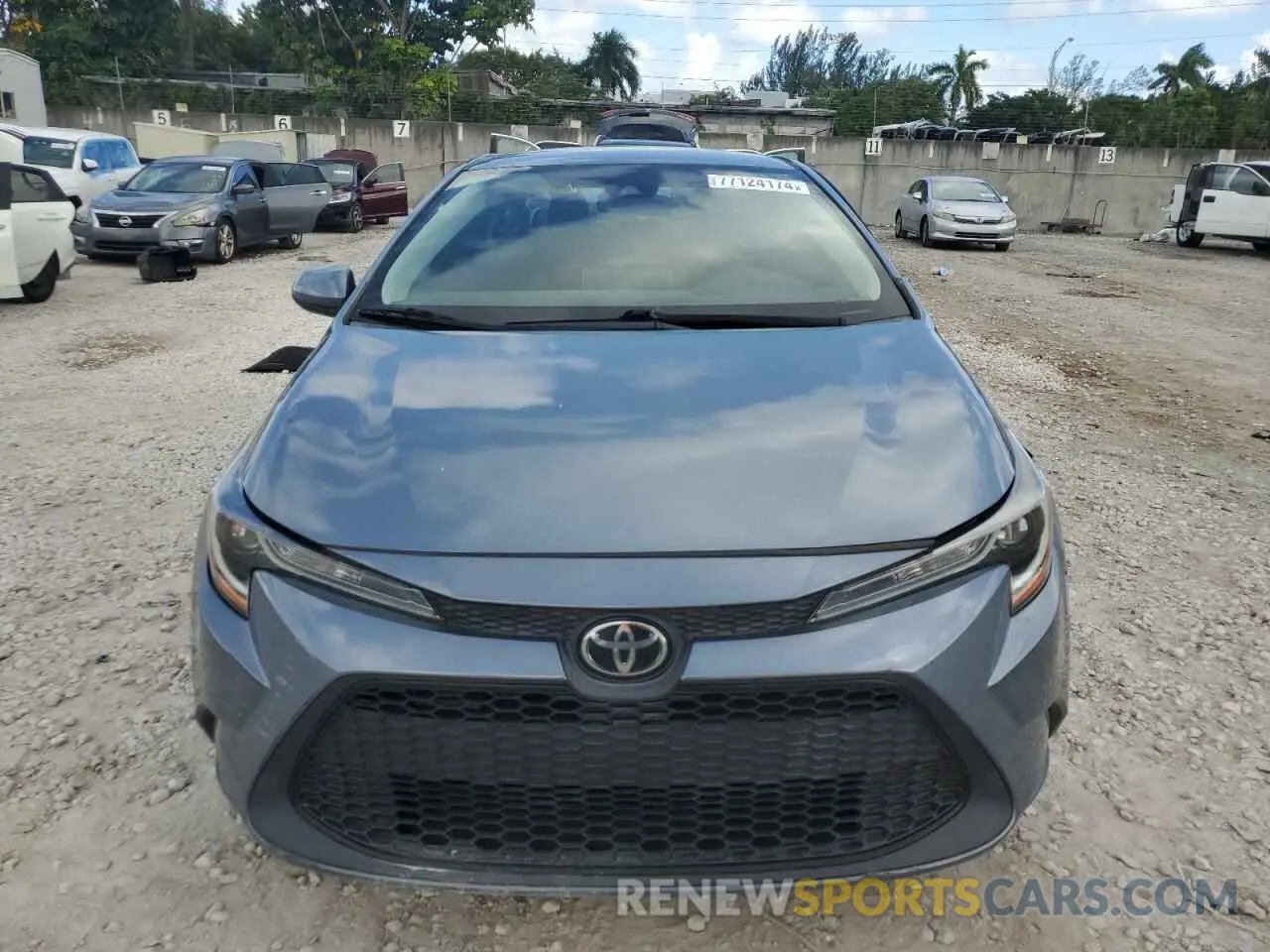 5 Photograph of a damaged car 5YFEPRAE1LP078930 TOYOTA COROLLA 2020