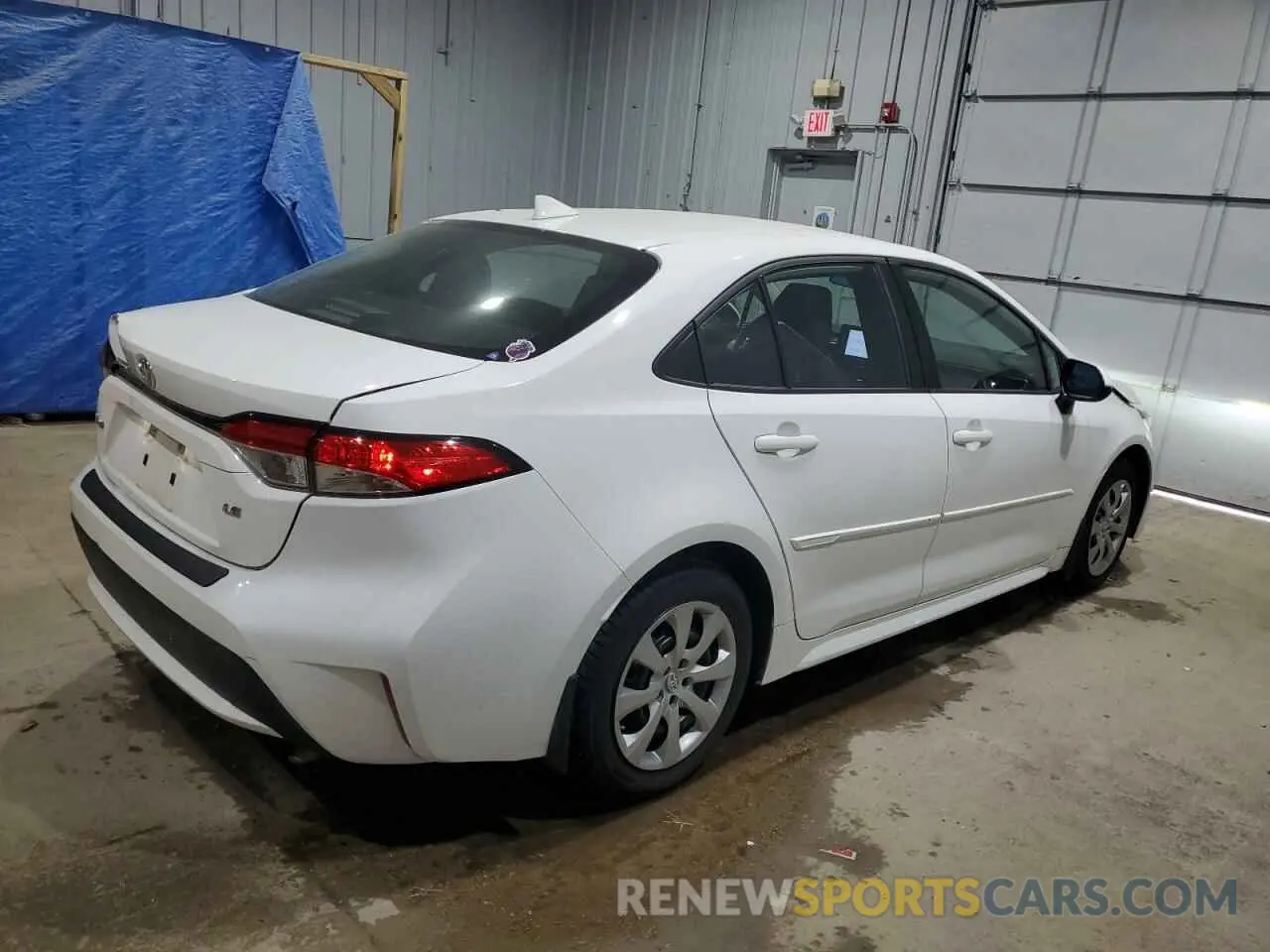 3 Photograph of a damaged car 5YFEPRAE1LP079642 TOYOTA COROLLA 2020