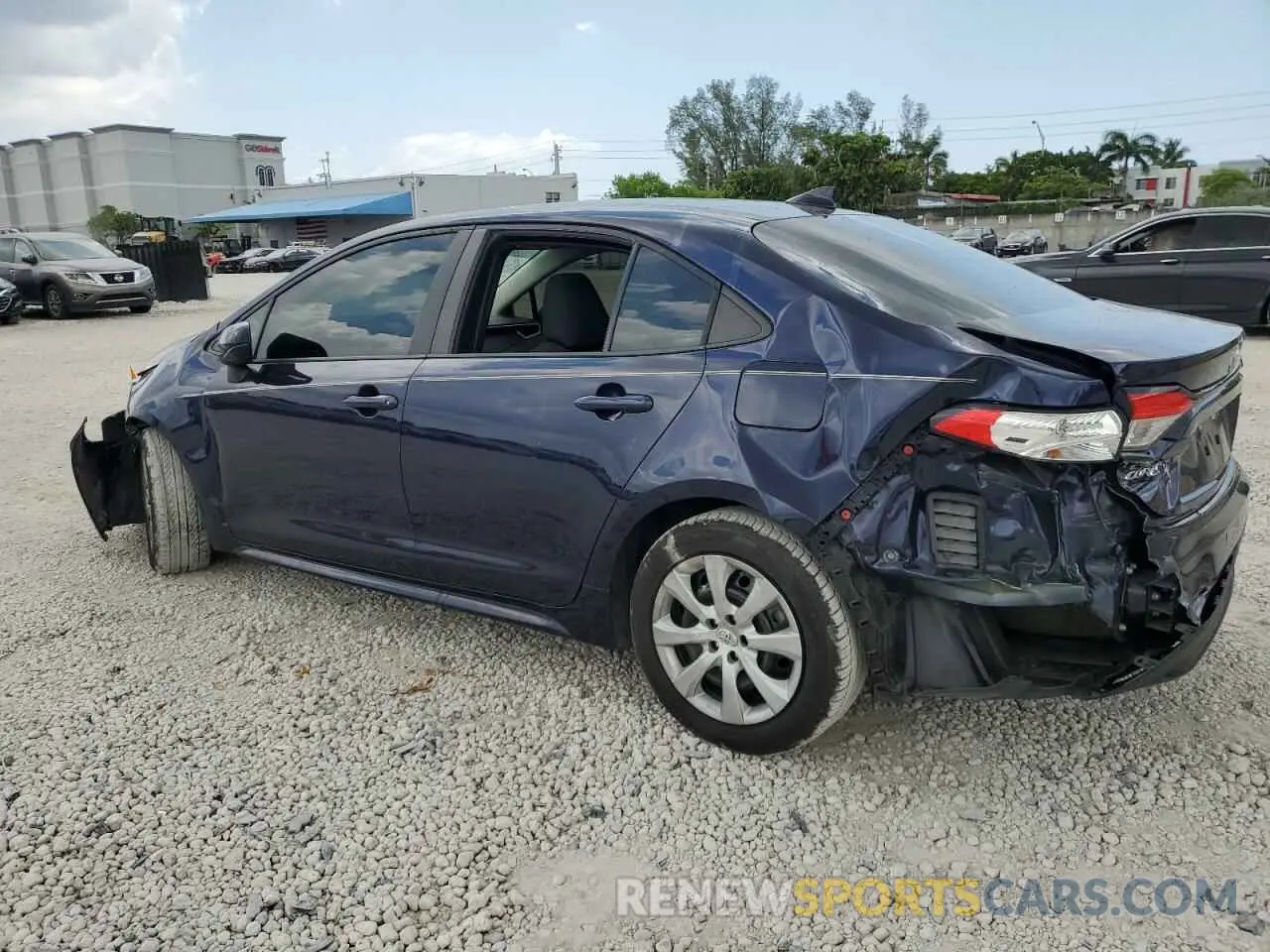 2 Photograph of a damaged car 5YFEPRAE1LP083240 TOYOTA COROLLA 2020