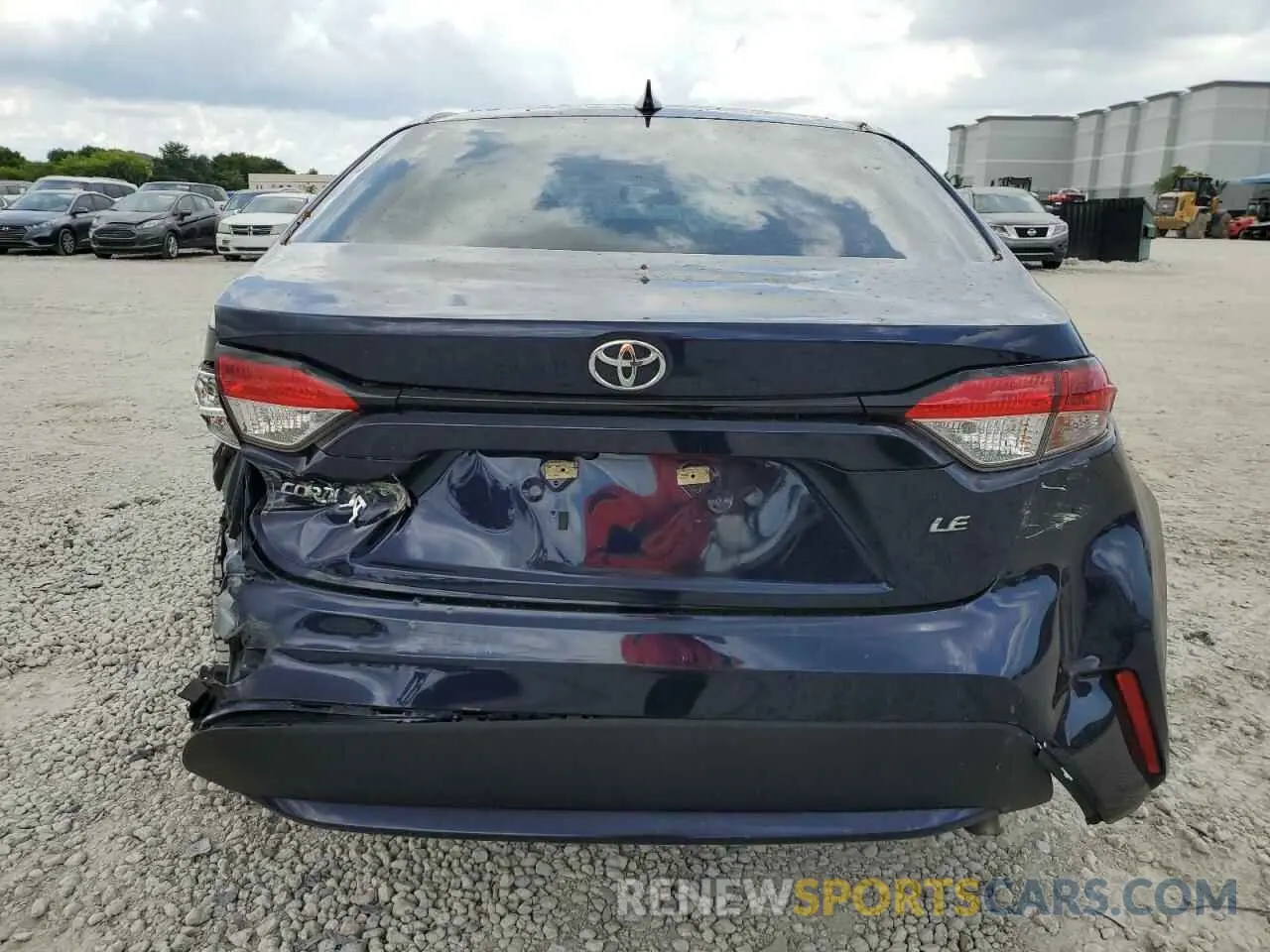 6 Photograph of a damaged car 5YFEPRAE1LP083240 TOYOTA COROLLA 2020