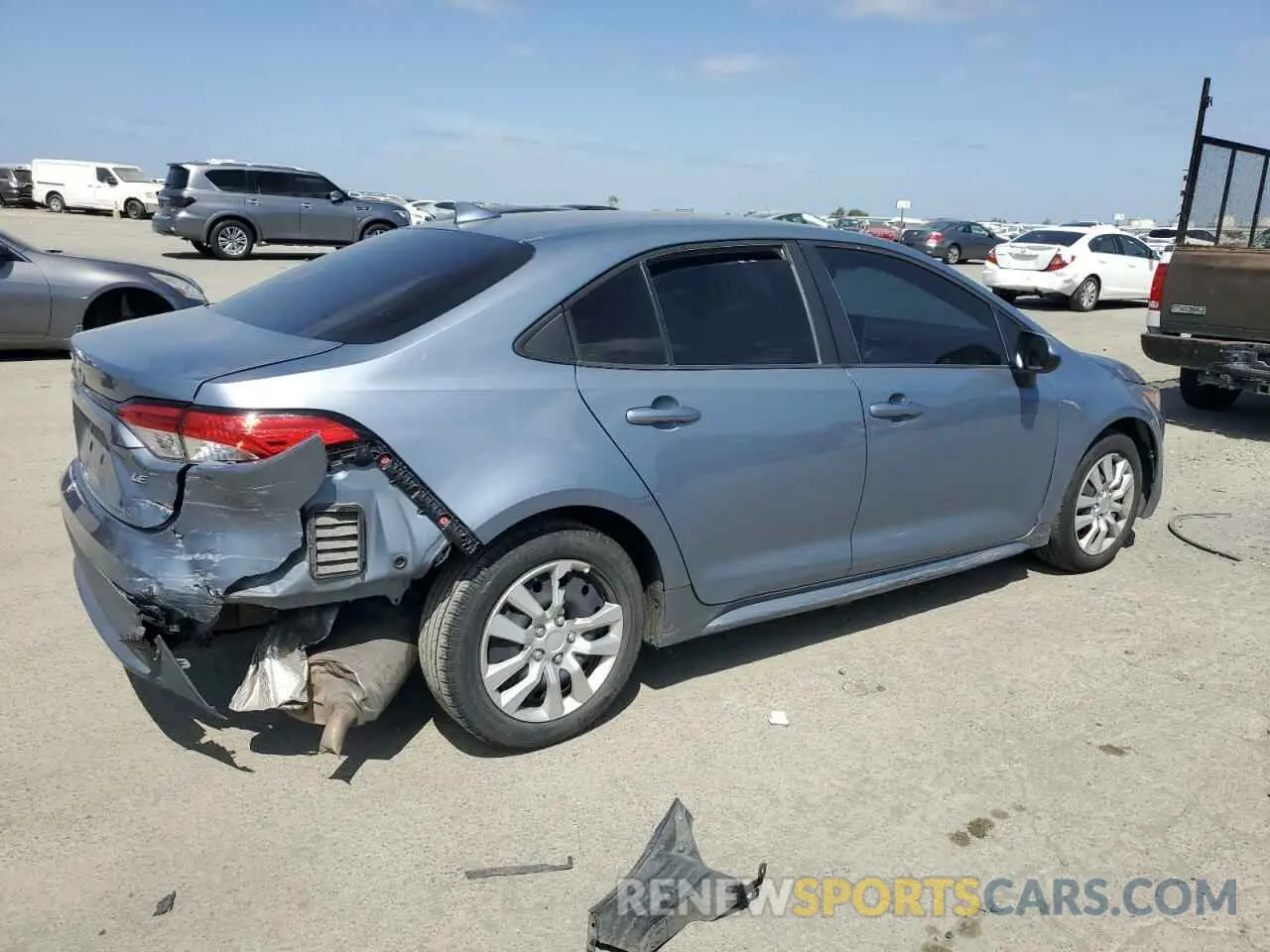 3 Photograph of a damaged car 5YFEPRAE1LP088177 TOYOTA COROLLA 2020